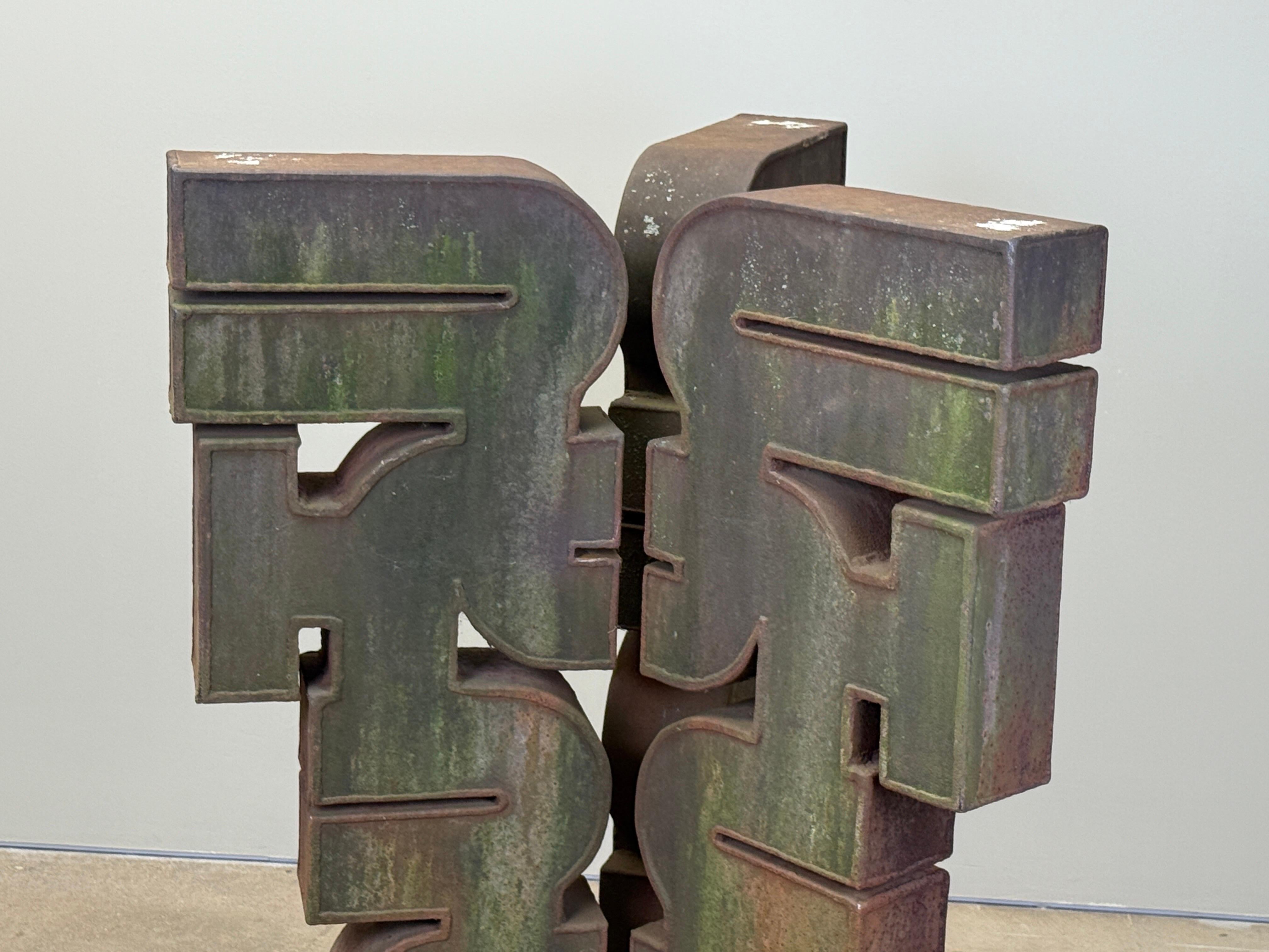 Grande scultura da esterno di McAlister Coleman 'Totem IV Complements', 1972 in vendita 8