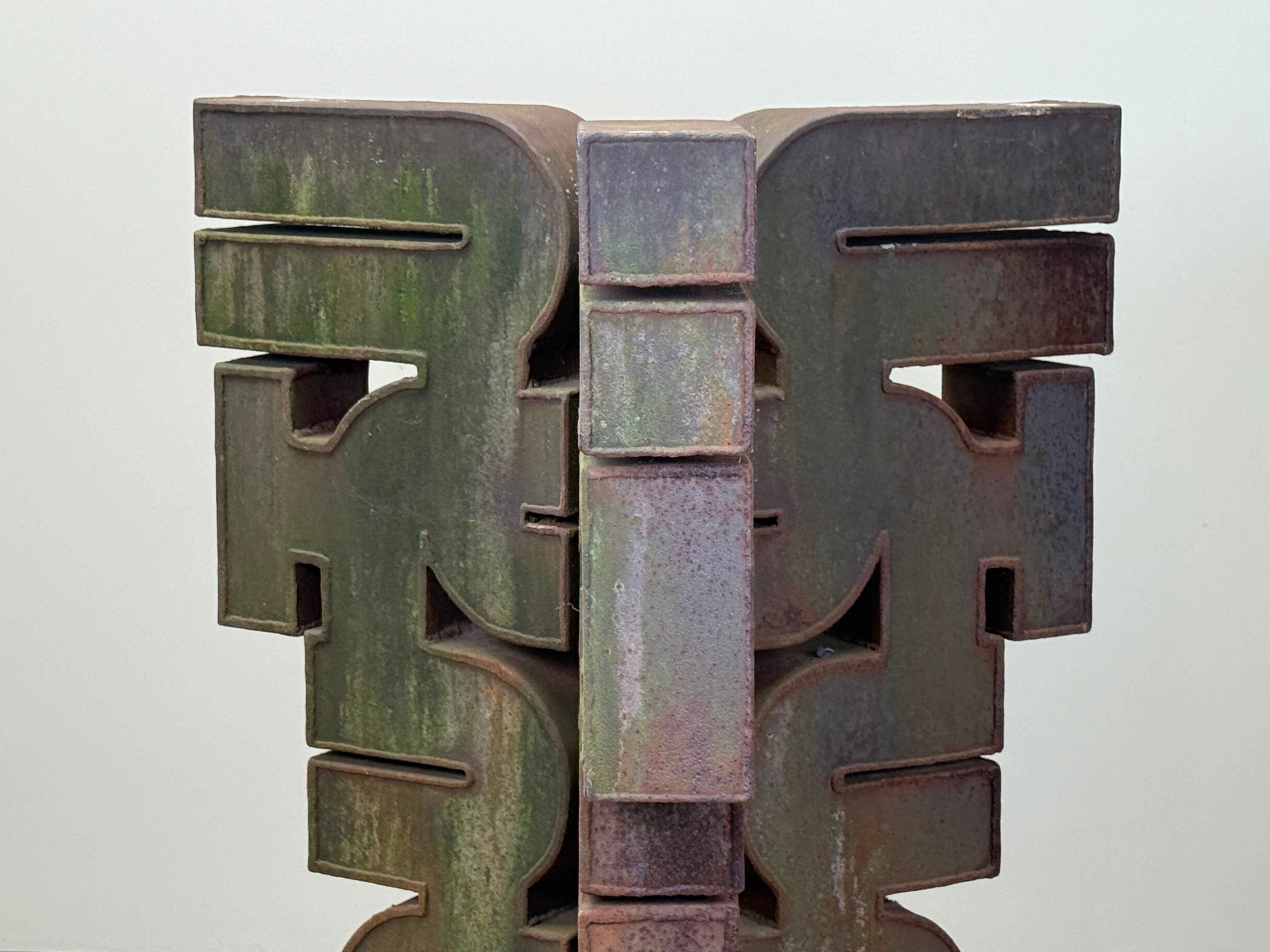 Grande scultura da esterno di McAlister Coleman 'Totem IV Complements', 1972 in vendita 11
