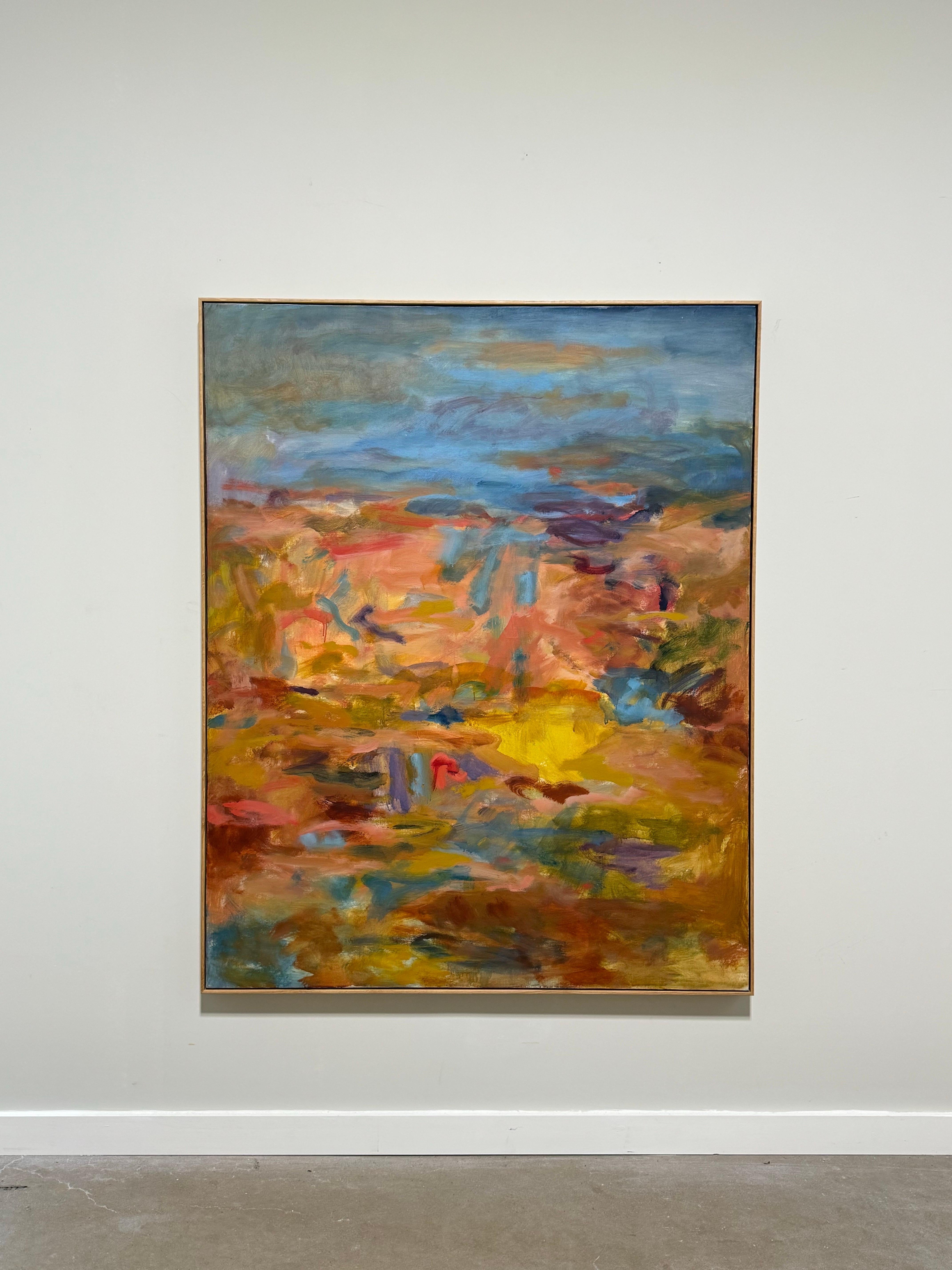 A toy designer by trade, Jerry Pinsler (American, 1928-1996) was largely self taught as a painter. He exhibited in Chicago and NYC in the 1950s and 1960s and was well respected for his sensitive abstractions. Chicago Sun Times art critic Joshua