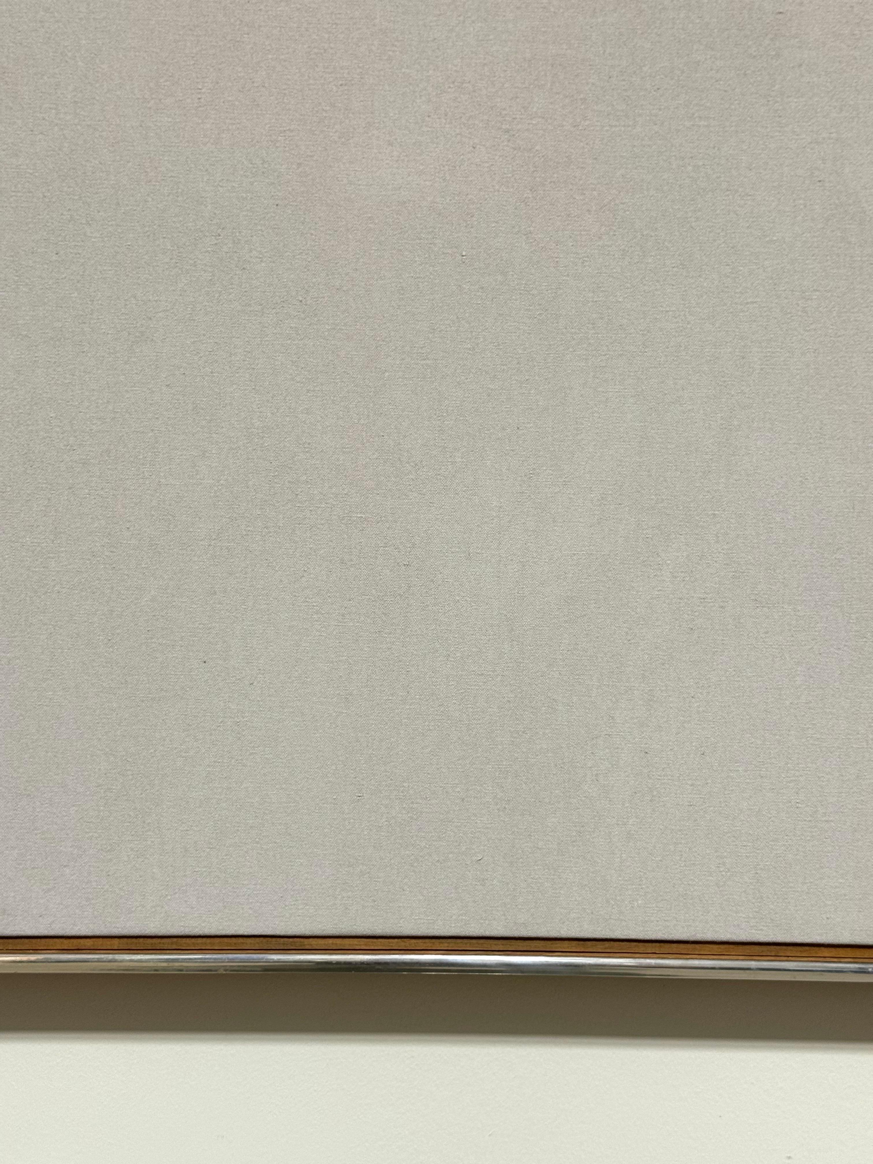 Late 20th Century 'Grape on Gray' Painting by Robert Goodnough For Sale