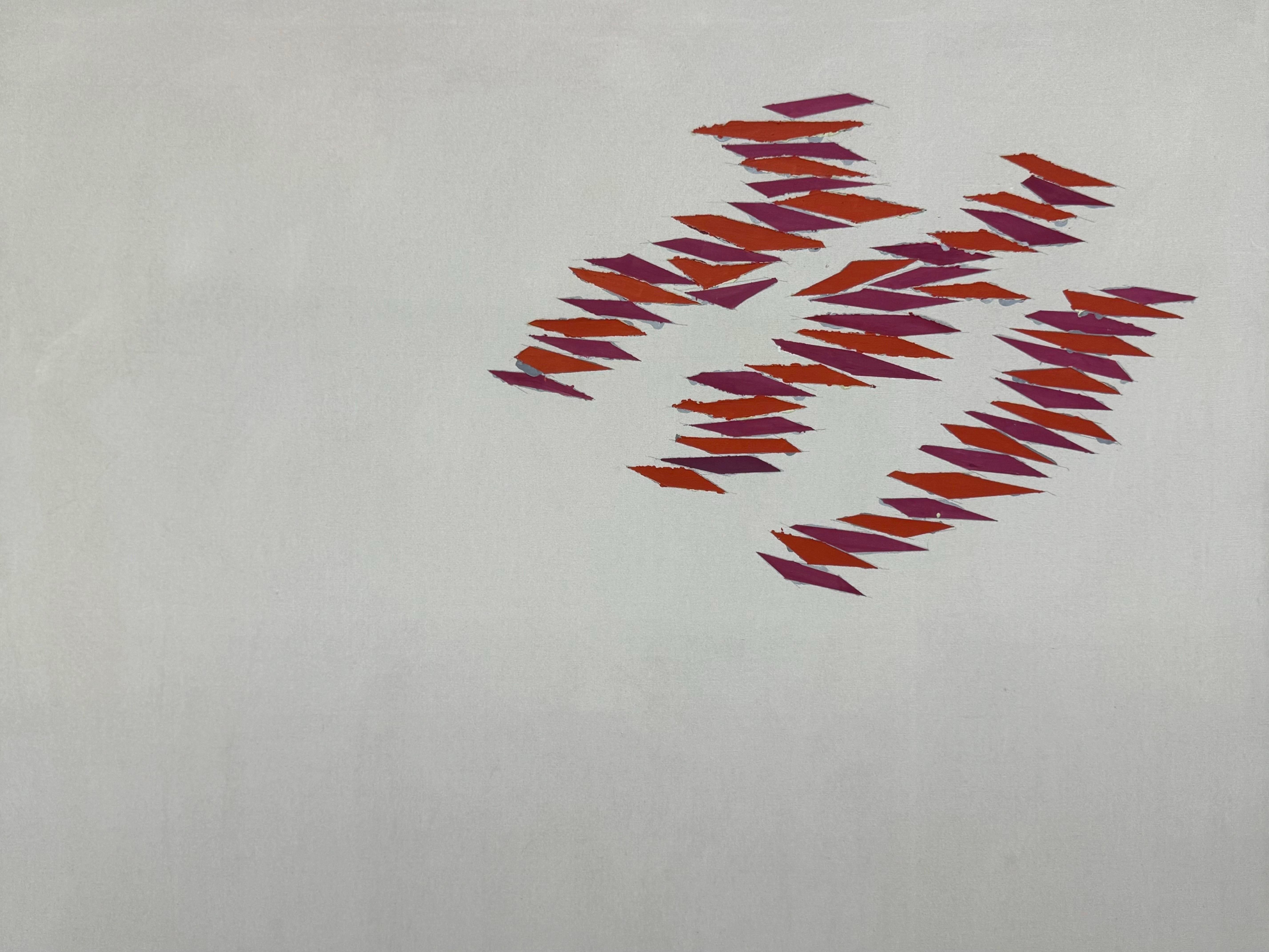 'Grape on Gray' Painting by Robert Goodnough For Sale 4