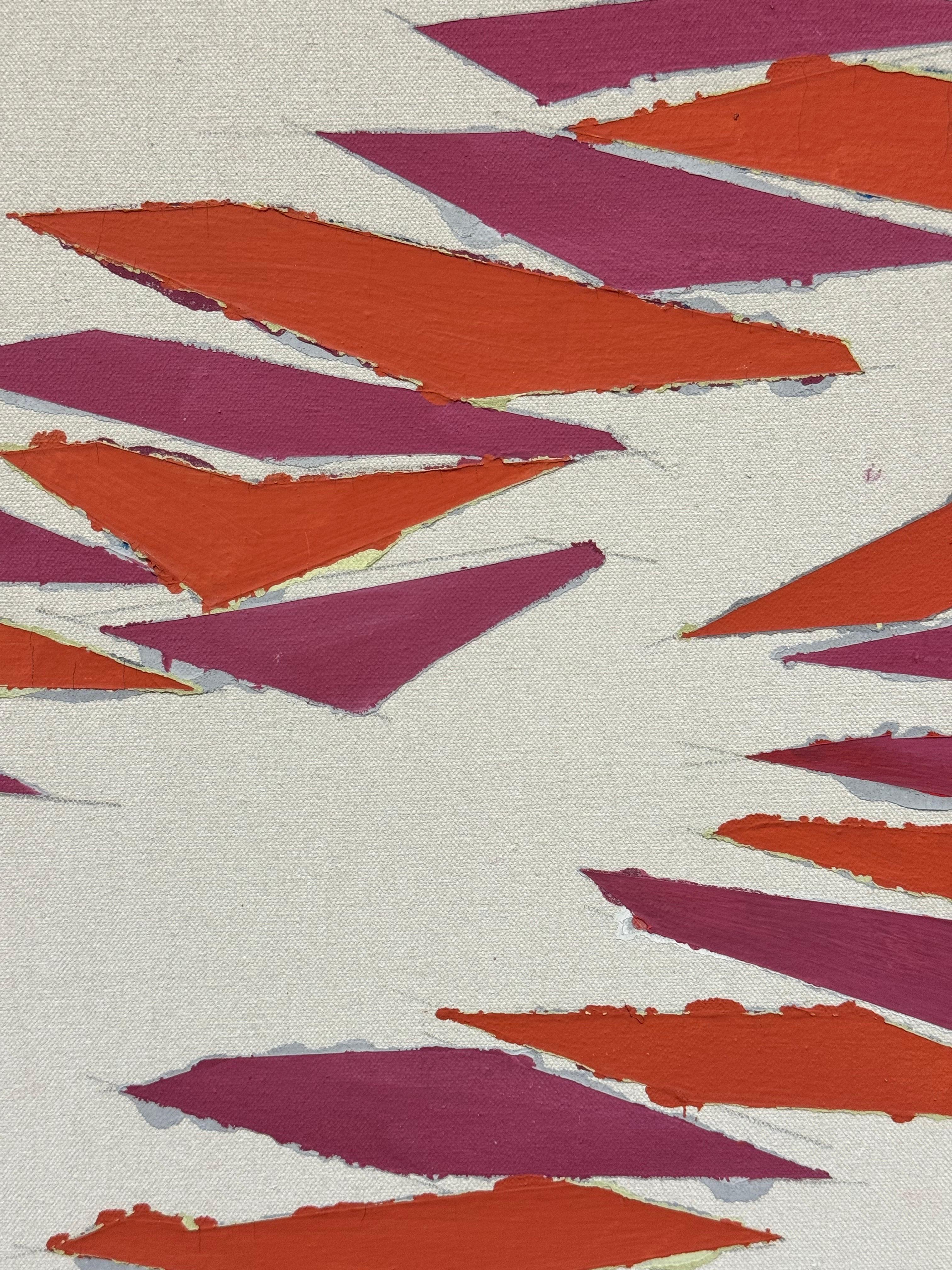 'Grape on Gray' Painting by Robert Goodnough For Sale 5