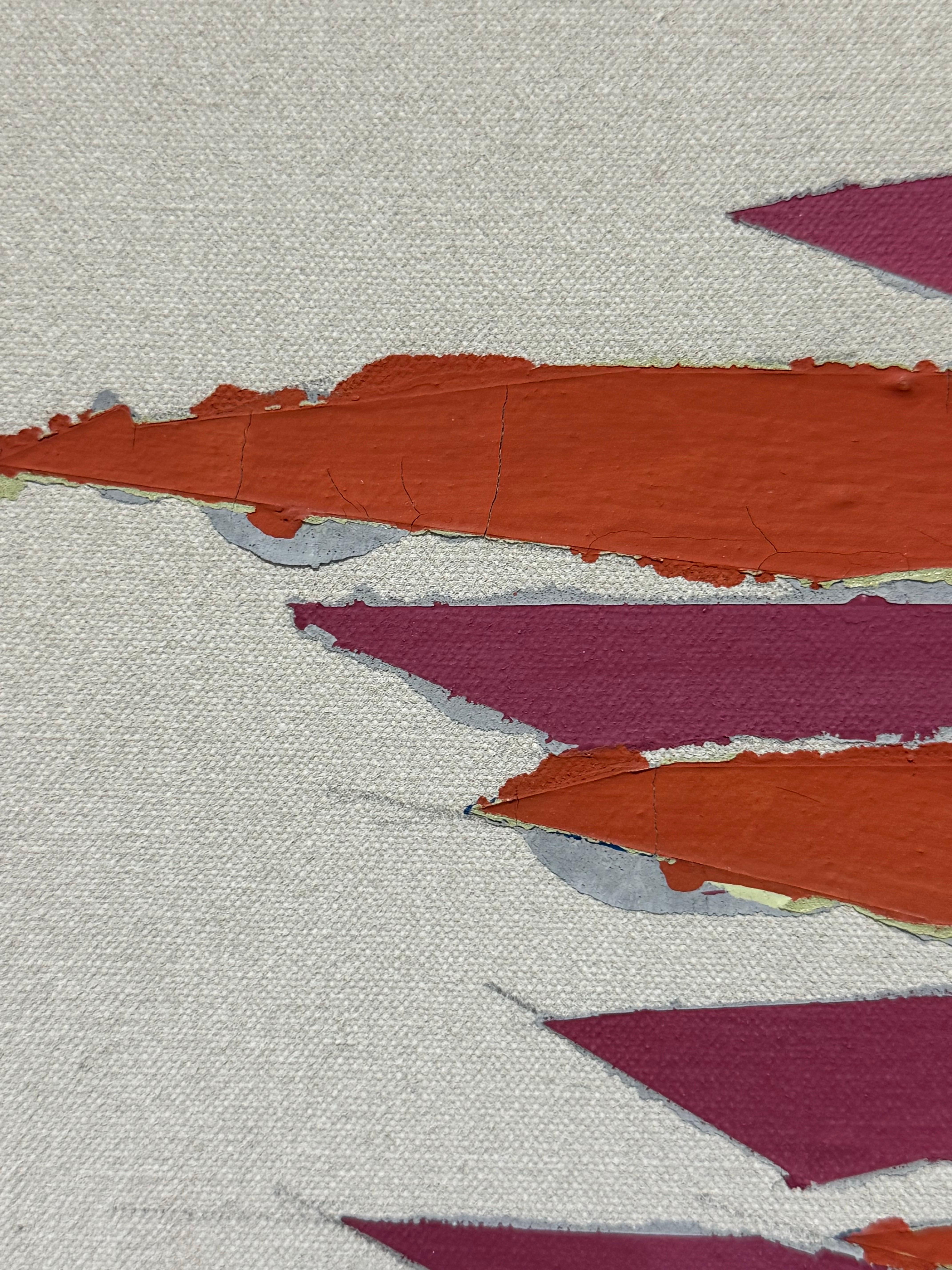 'Grape on Gray' Painting by Robert Goodnough For Sale 11