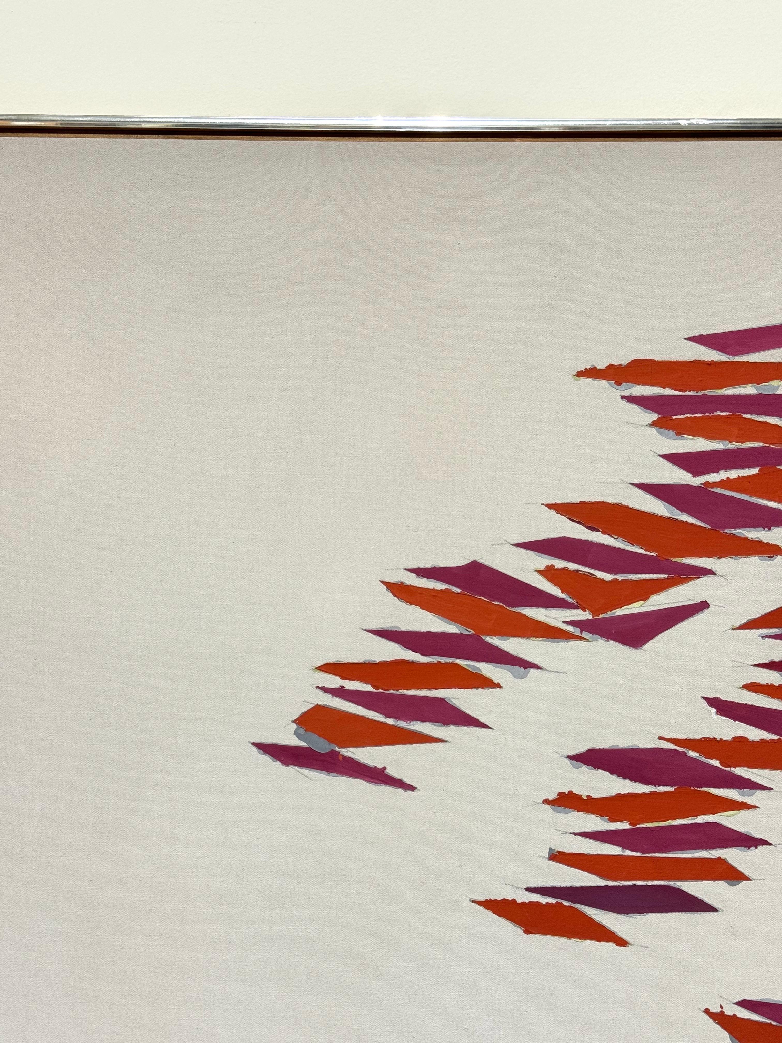 'Grape on Gray' Painting by Robert Goodnough For Sale 13