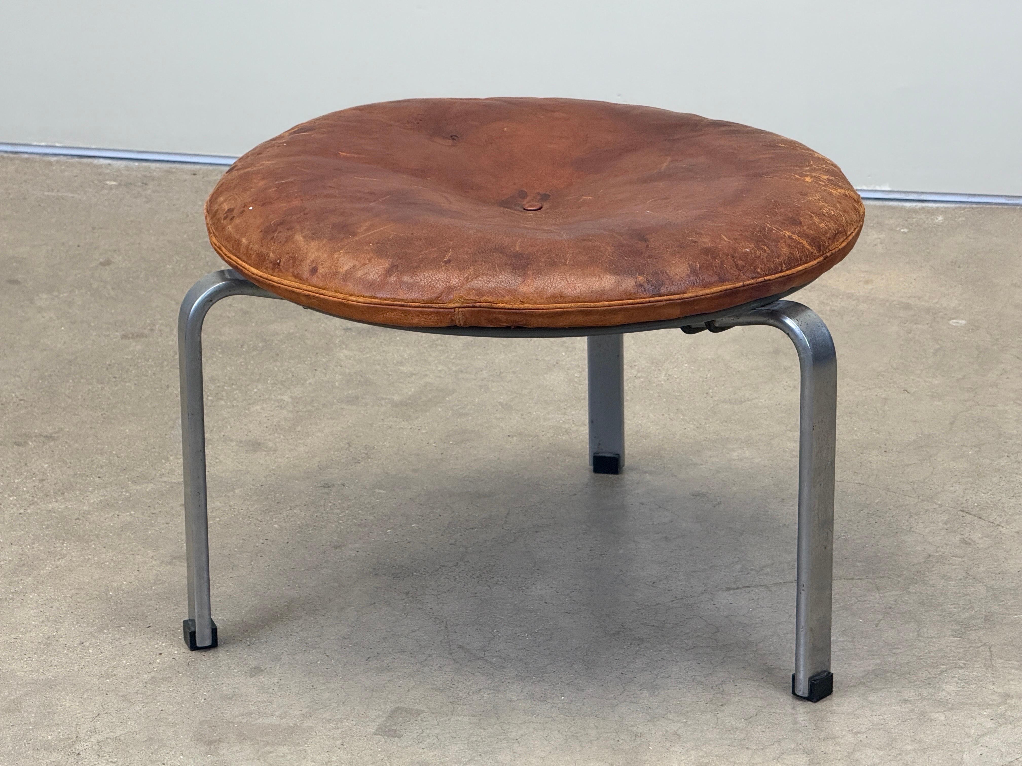 Poul Kjærholm PK 33 Hocker für E. Kold Christensen im Angebot 1
