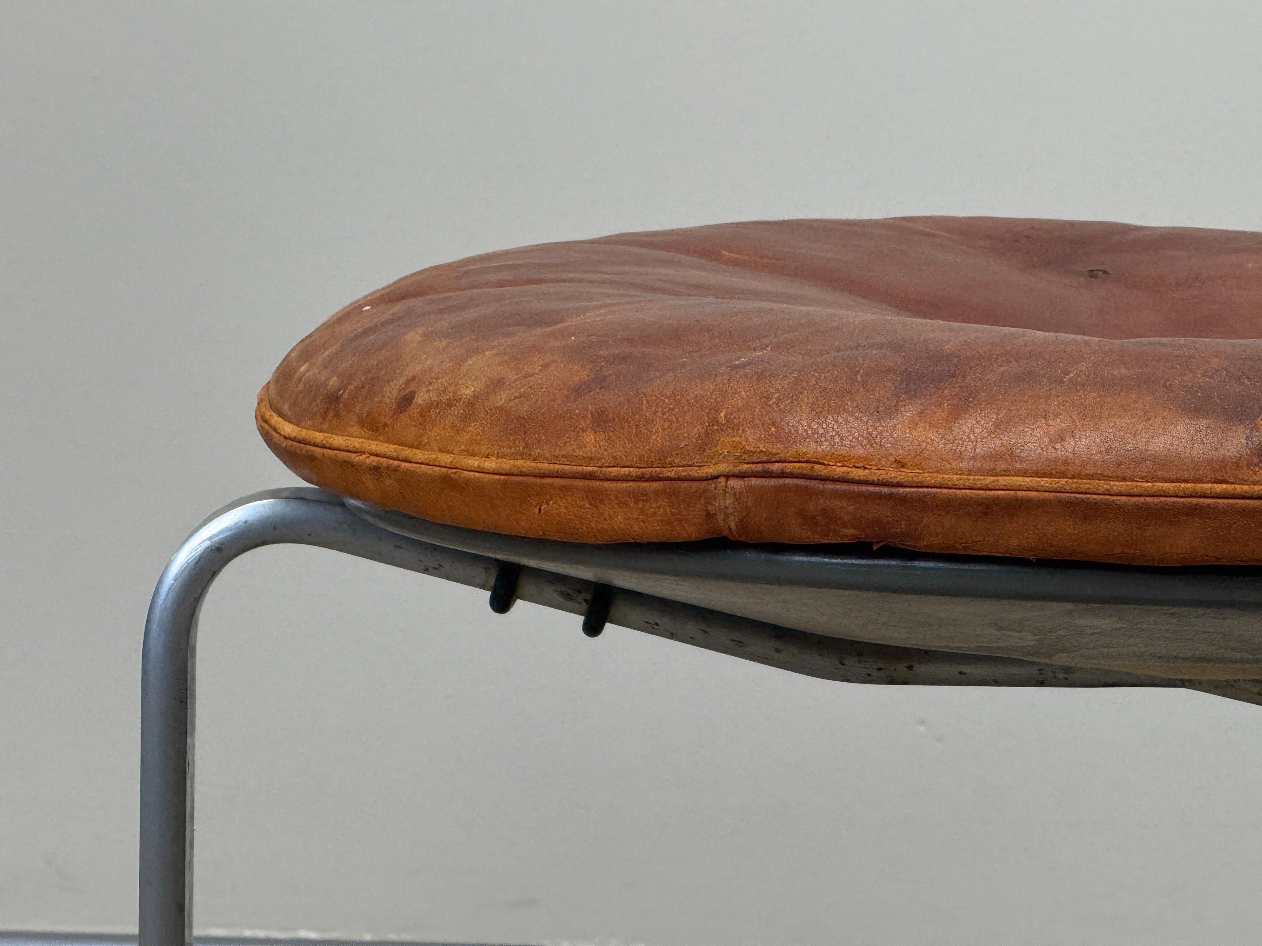 Poul Kjærholm PK 33 Hocker für E. Kold Christensen im Angebot 10