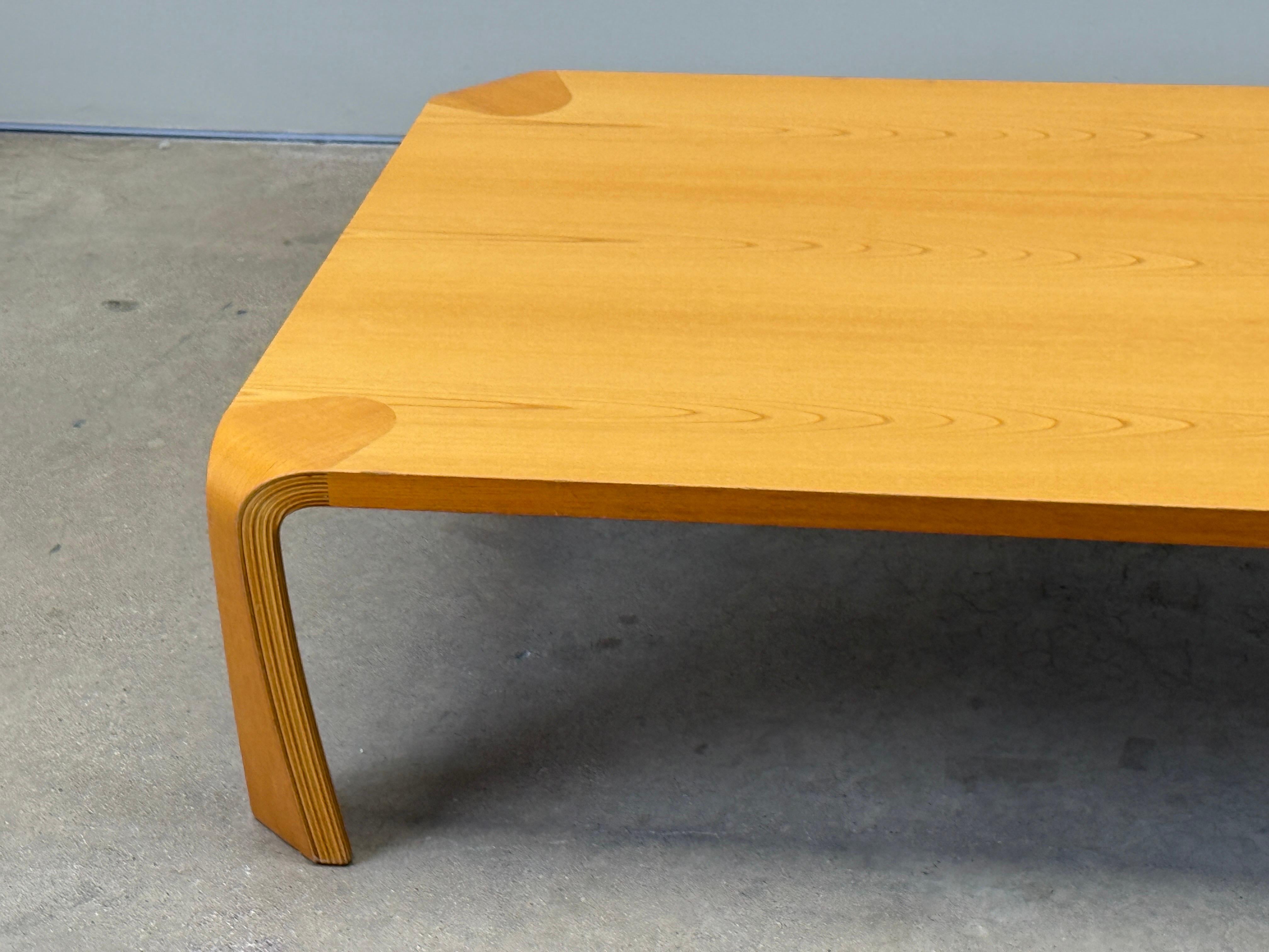Large Inui Saburo Coffee Table for Tendo Mokko For Sale 2