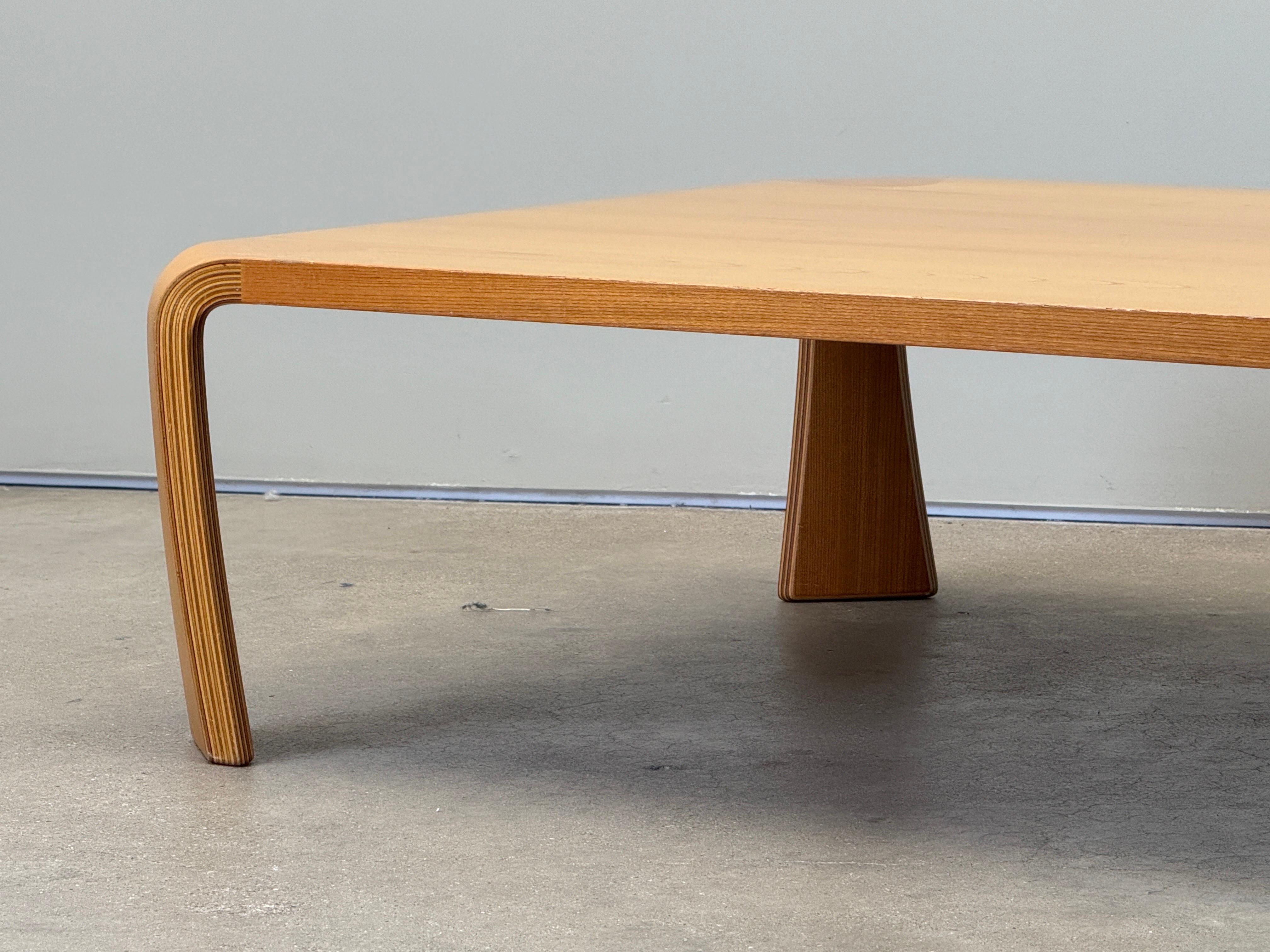 Large Inui Saburo Coffee Table for Tendo Mokko For Sale 3