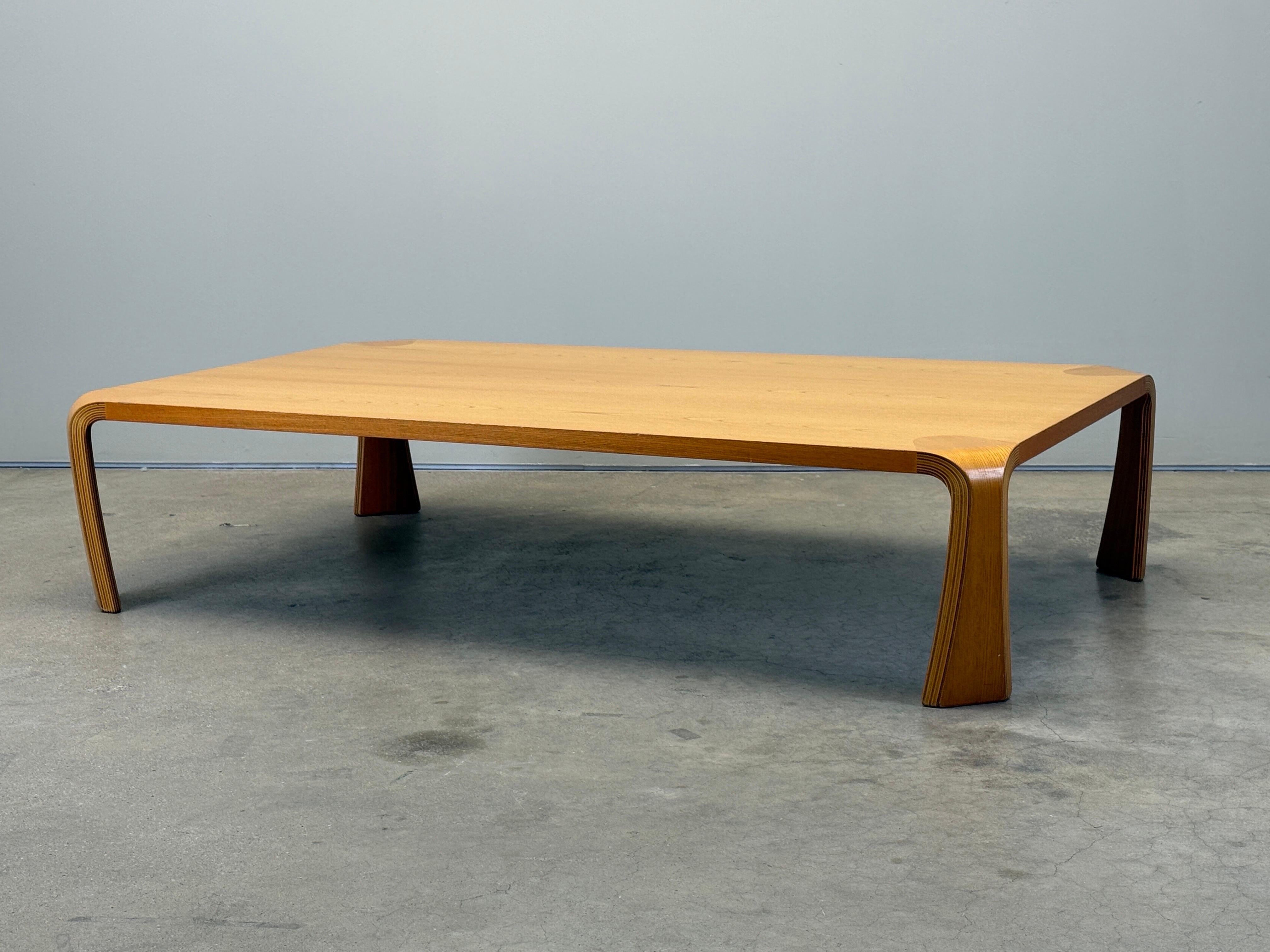 Large Inui Saburo Coffee Table for Tendo Mokko For Sale 4