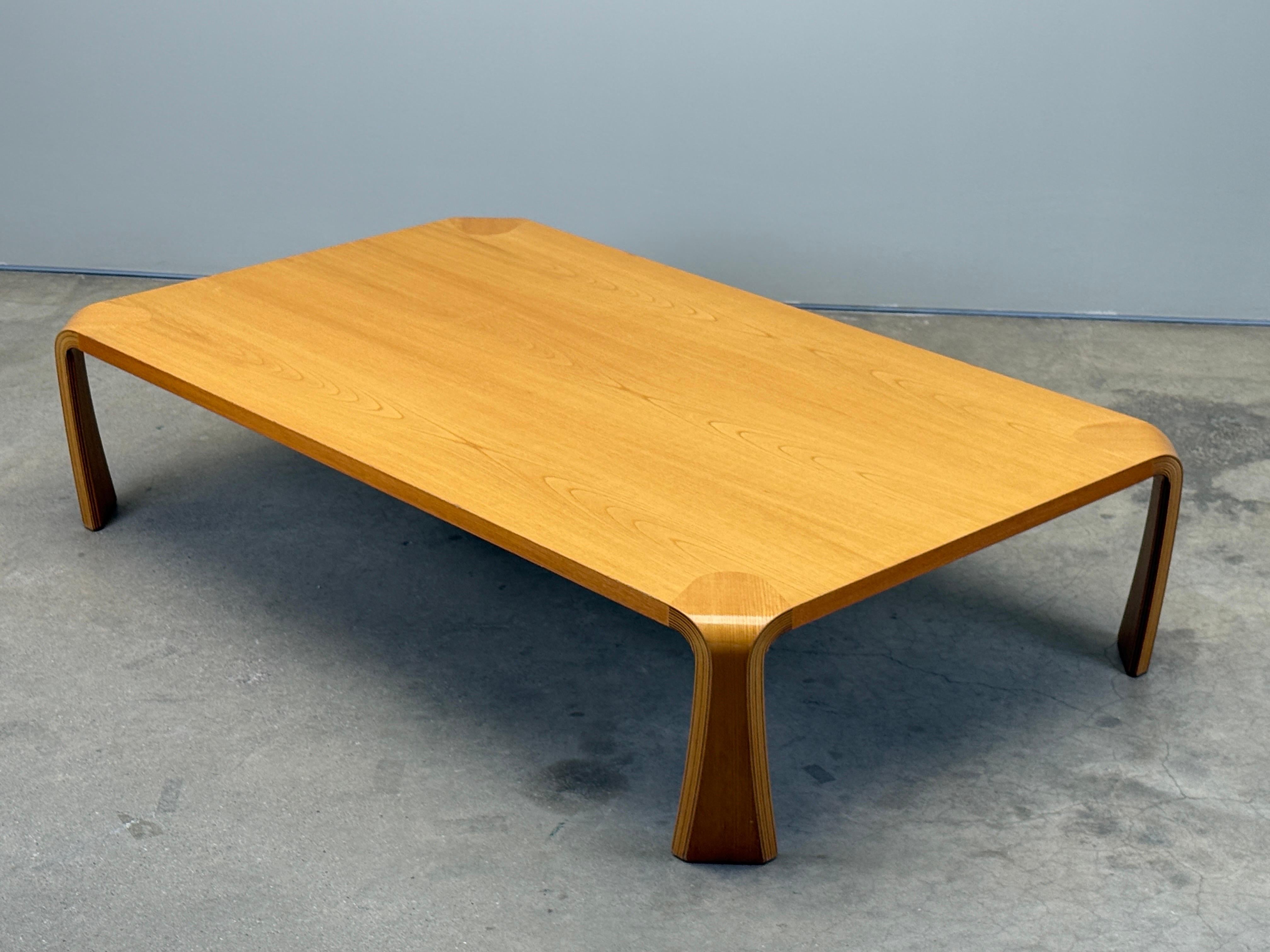 Large Inui Saburo Coffee Table for Tendo Mokko For Sale 12