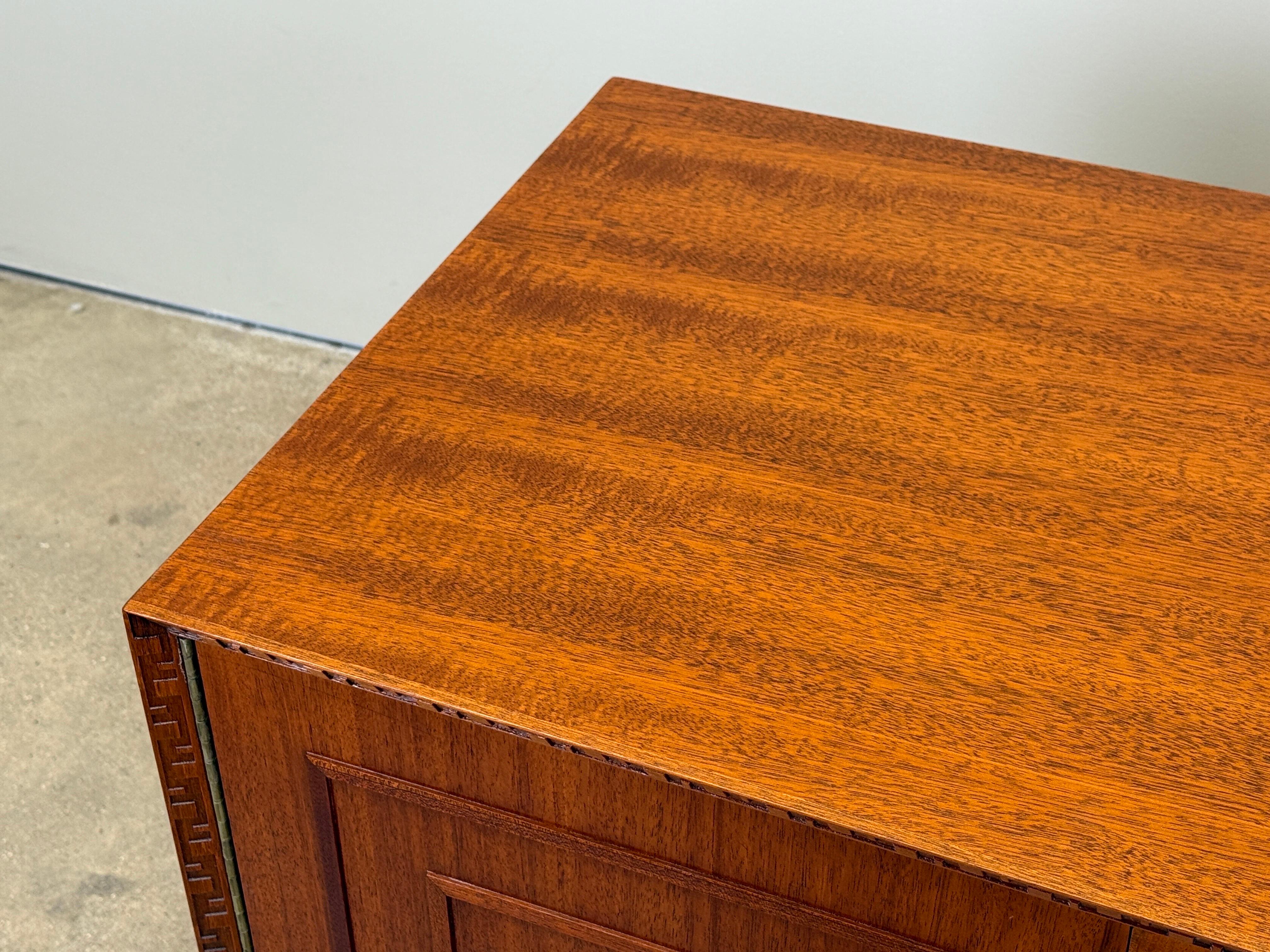 Frank Lloyd Wright Concentric Squares Cabinet for Henredon For Sale 8