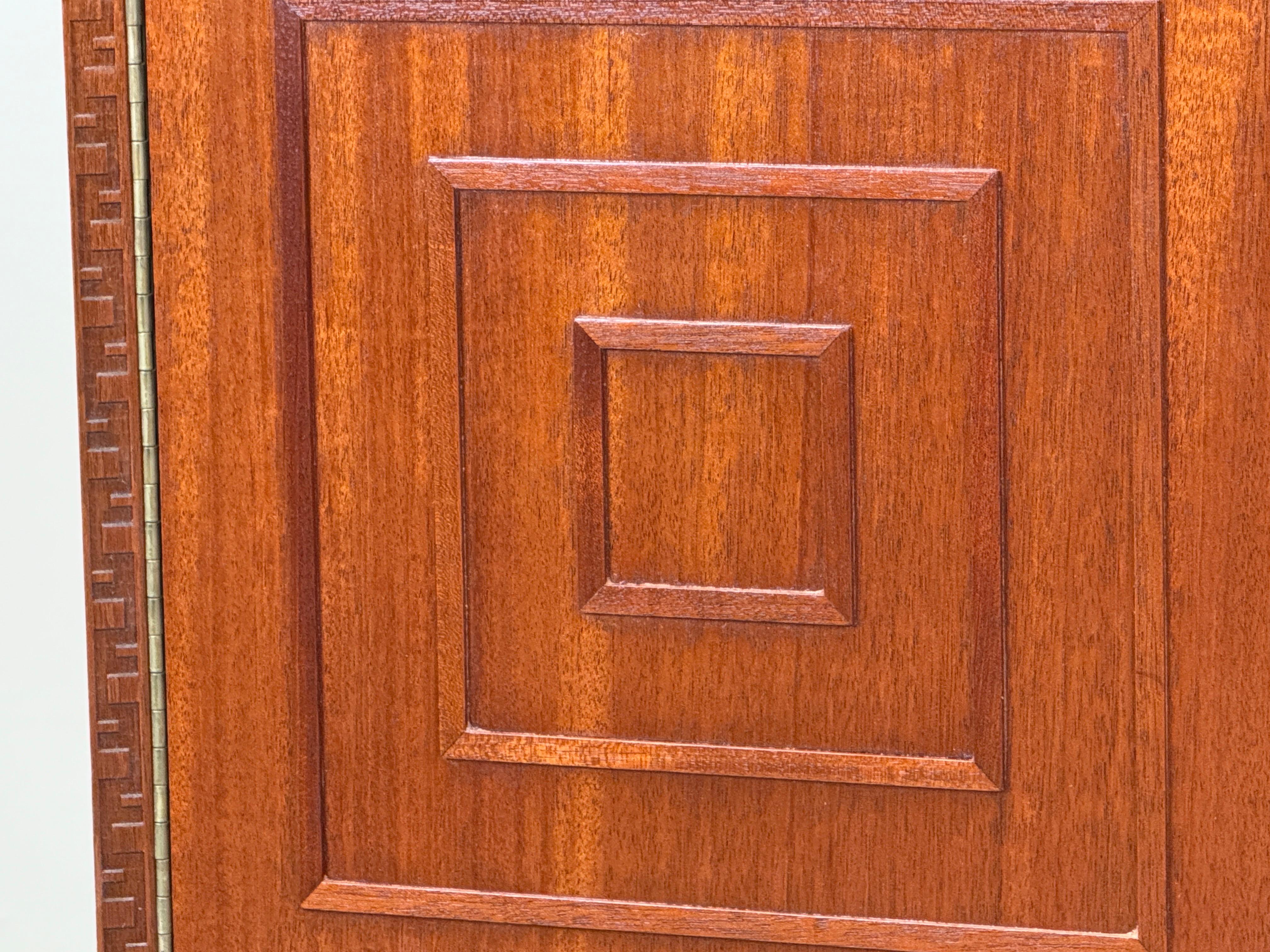 Frank Lloyd Wright Concentric Squares Cabinet for Henredon For Sale 12
