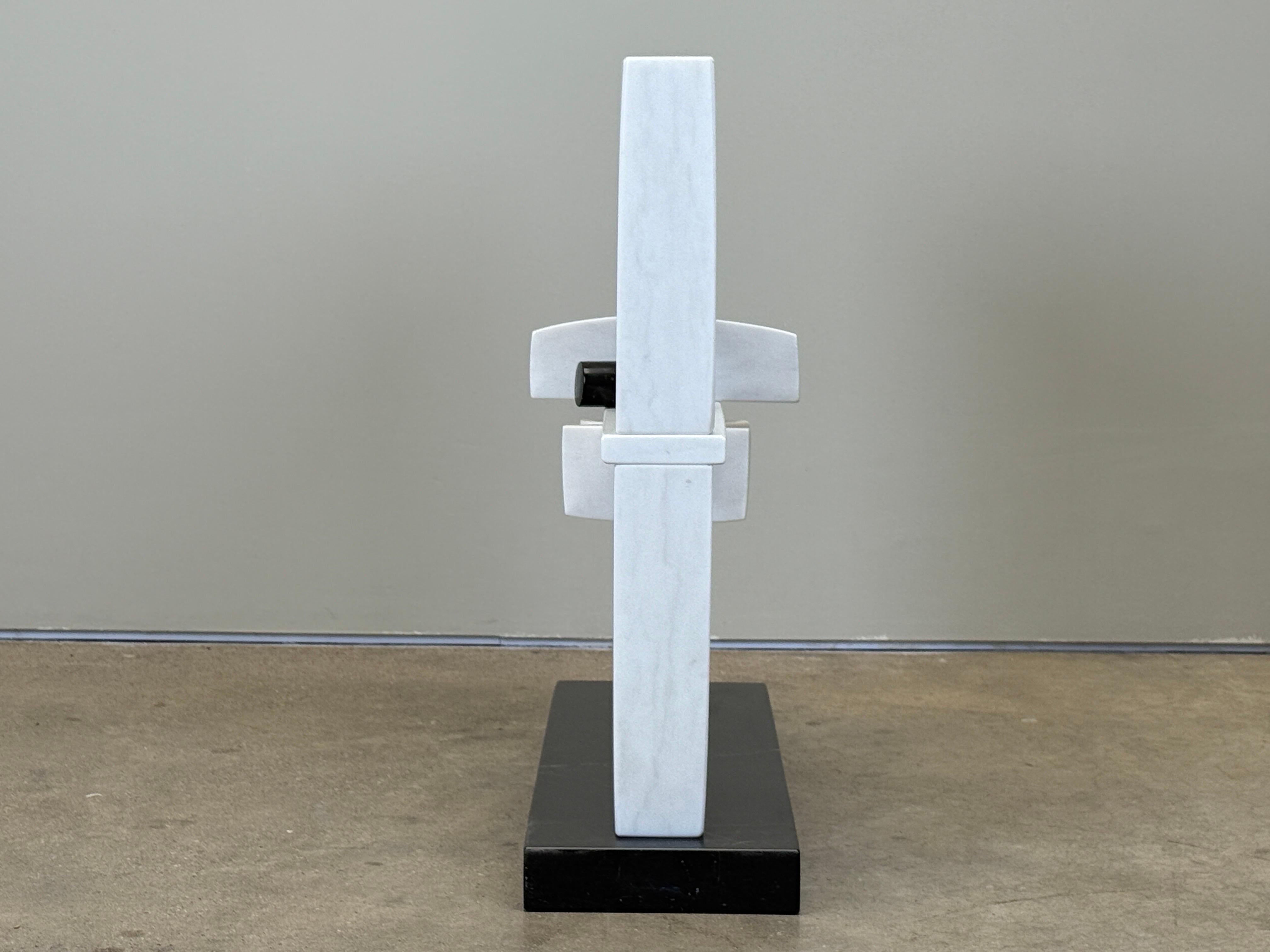 Grande scultura in marmo di Ben Goo, anni '70 in vendita 3