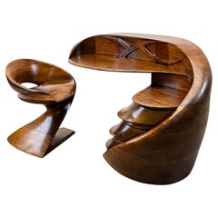 Michael Coffey 'El Morro' Desk and 'Matador' Chair, 1974