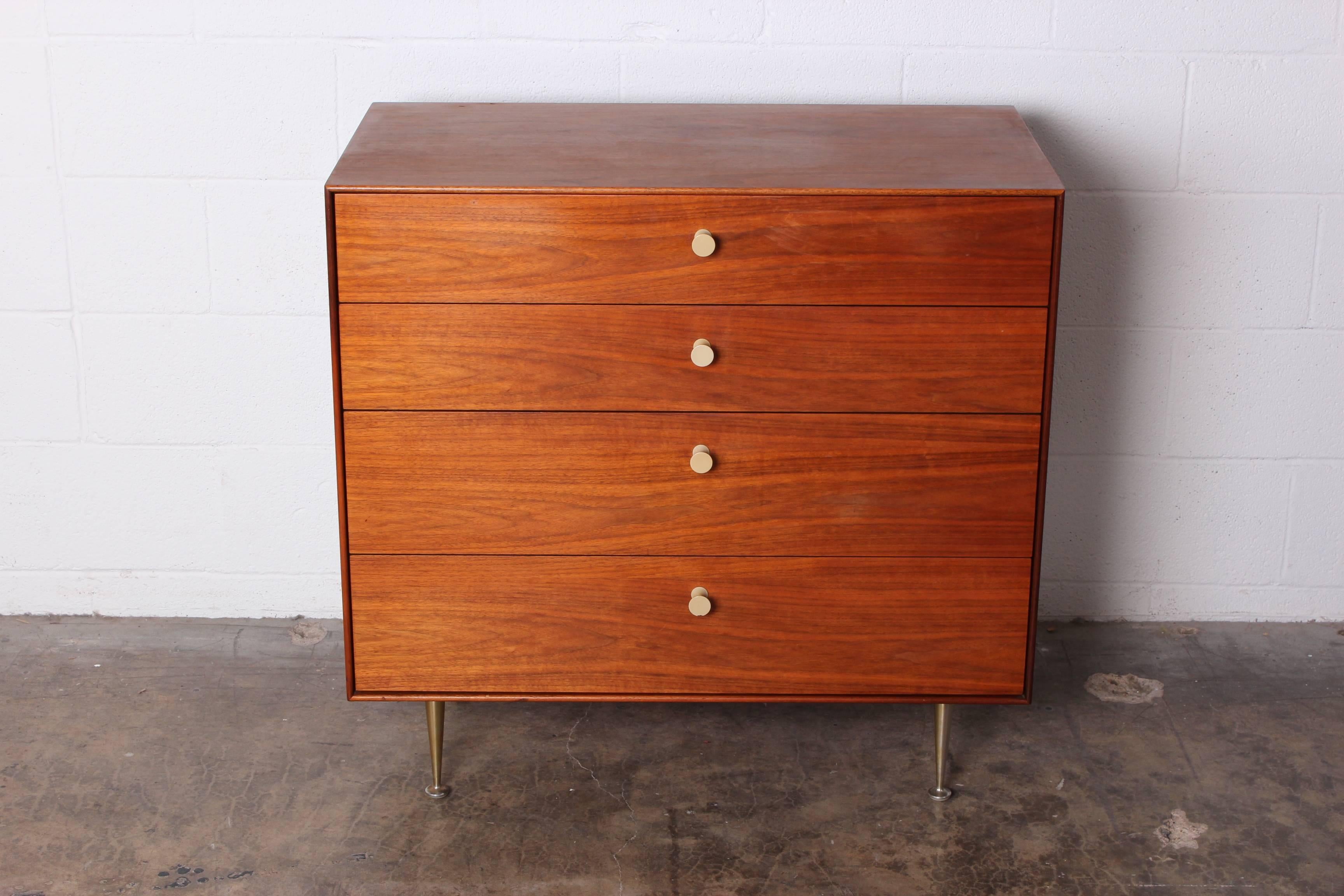 Mid-20th Century Teak Thin Edge Dresser by George Nelson