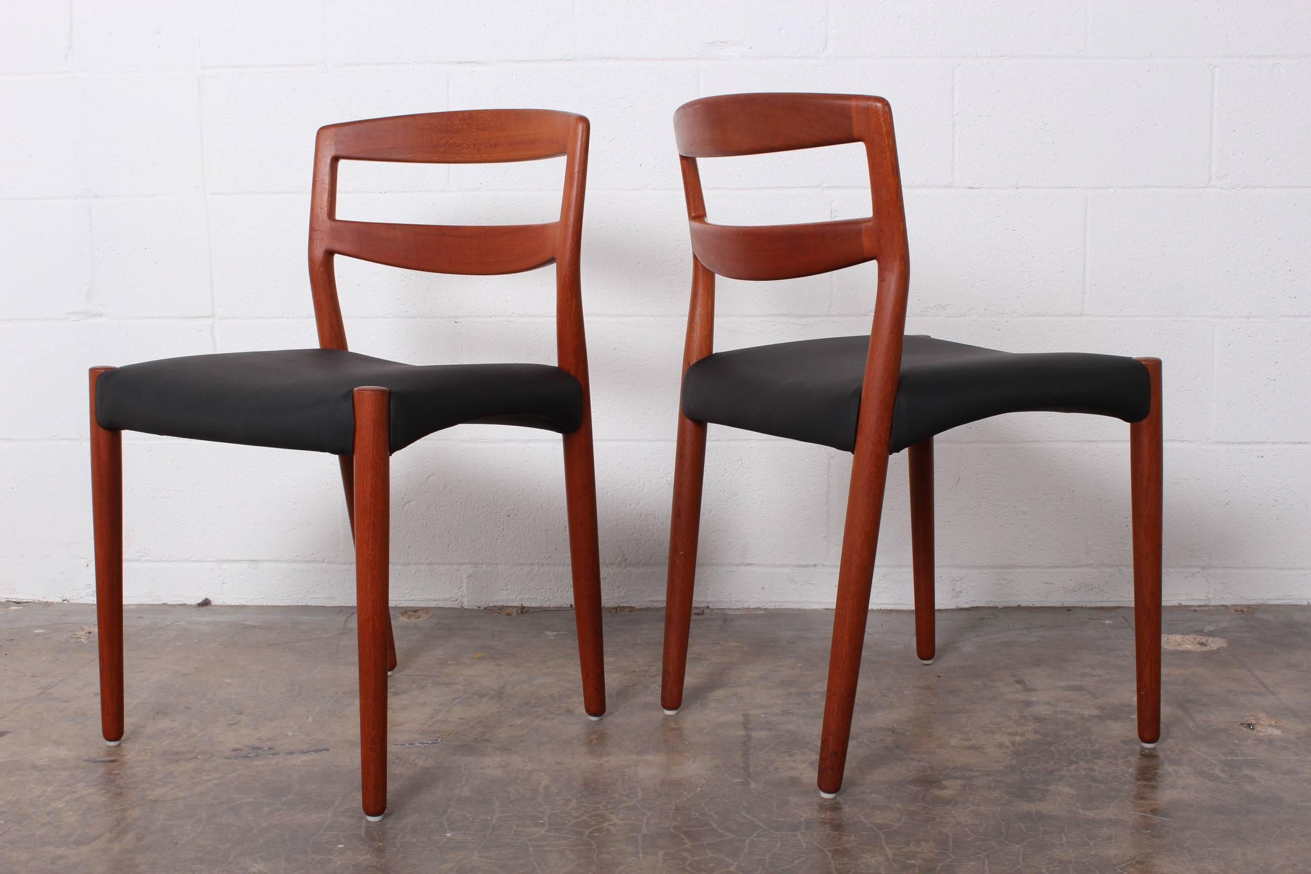 Six Dining Chairs by Ejner Larsen and Aksel Bender Madsen  2