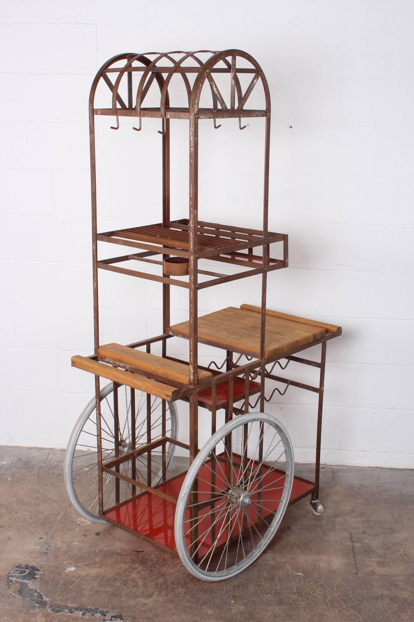 Bar Cart Attributed to Bill Sanders 4