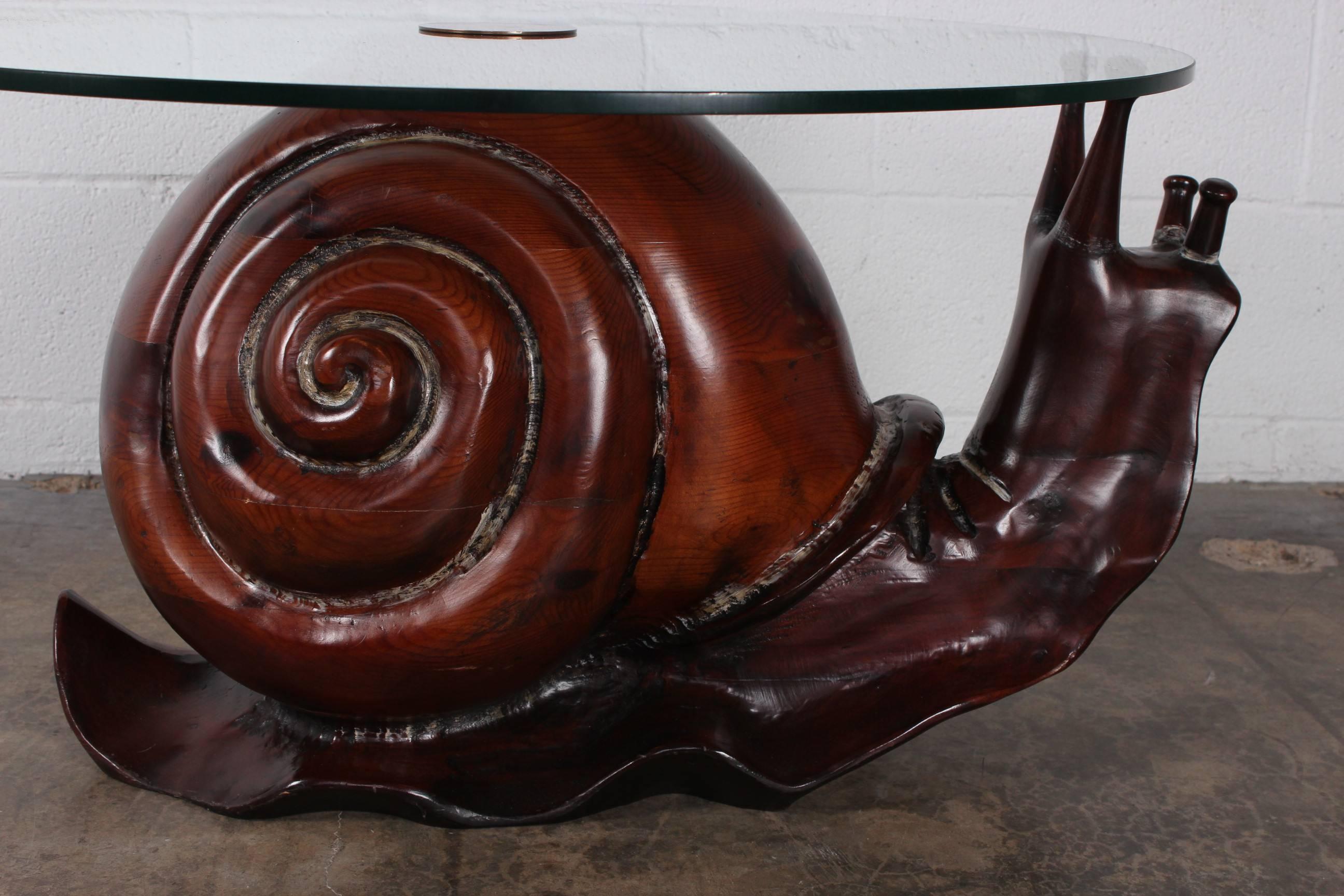 Late 20th Century Snail Table by Federico Armijo