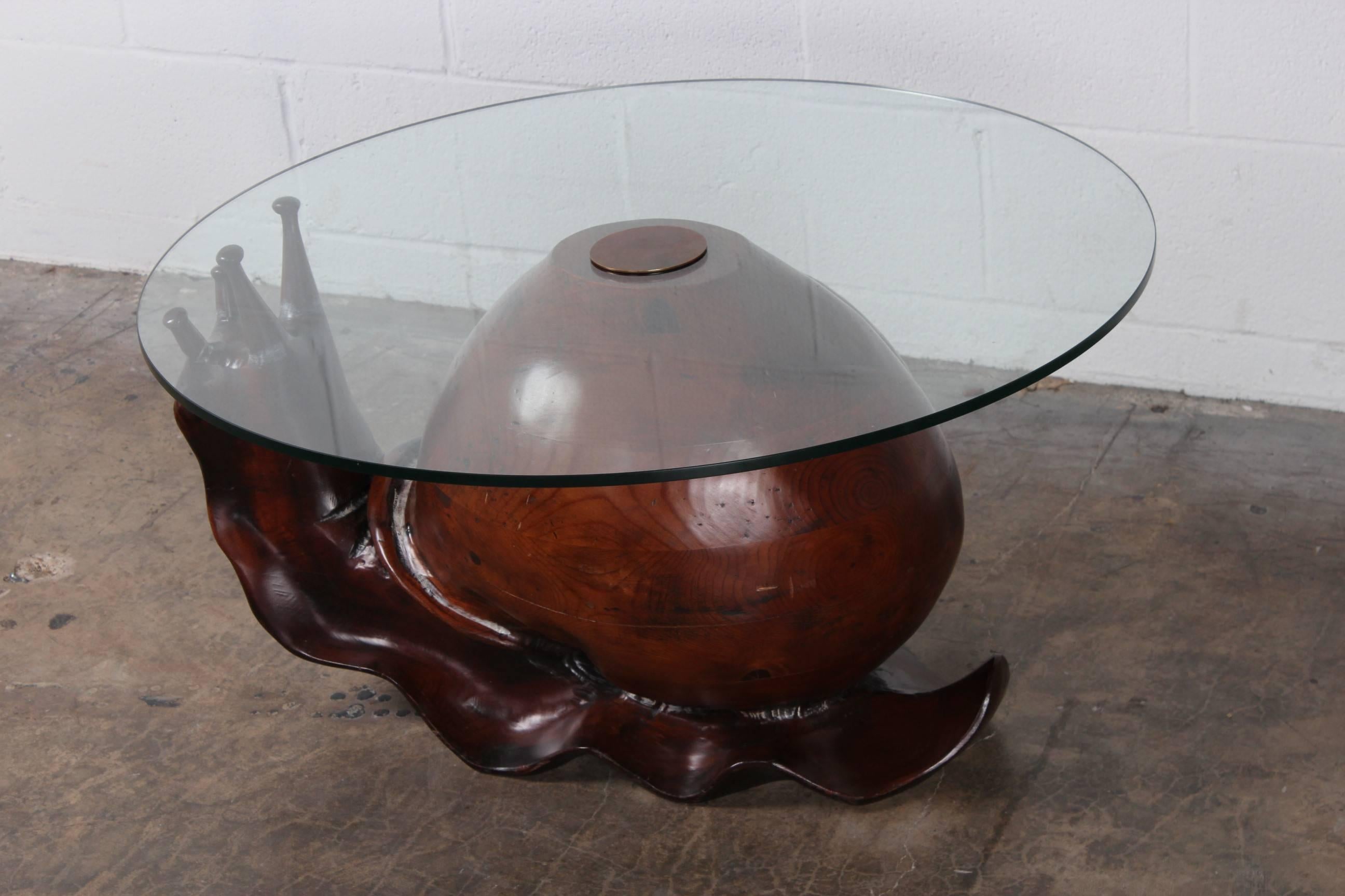 Snail Table by Federico Armijo In Good Condition In Dallas, TX