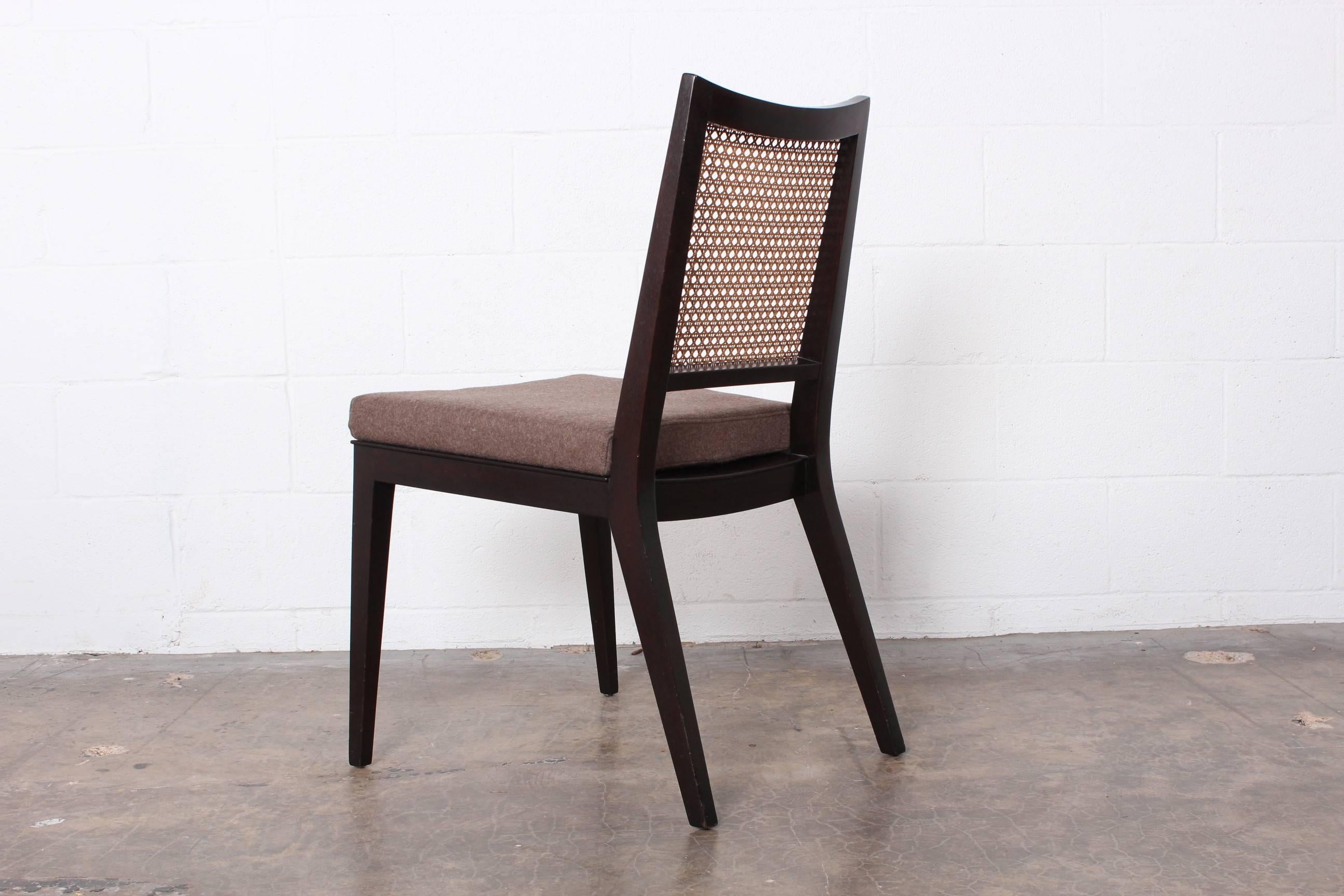 Mid-20th Century Set of Ten Dining Chairs by Edward Wormley for Dunbar
