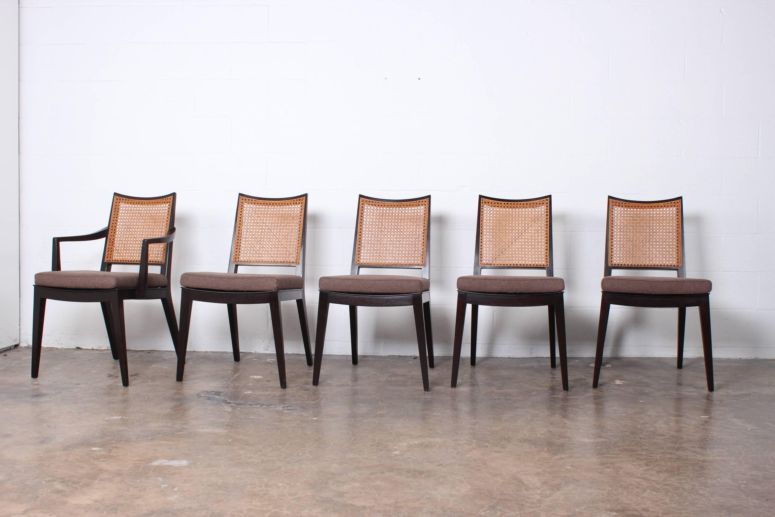 Set of Ten Dining Chairs by Edward Wormley for Dunbar 3