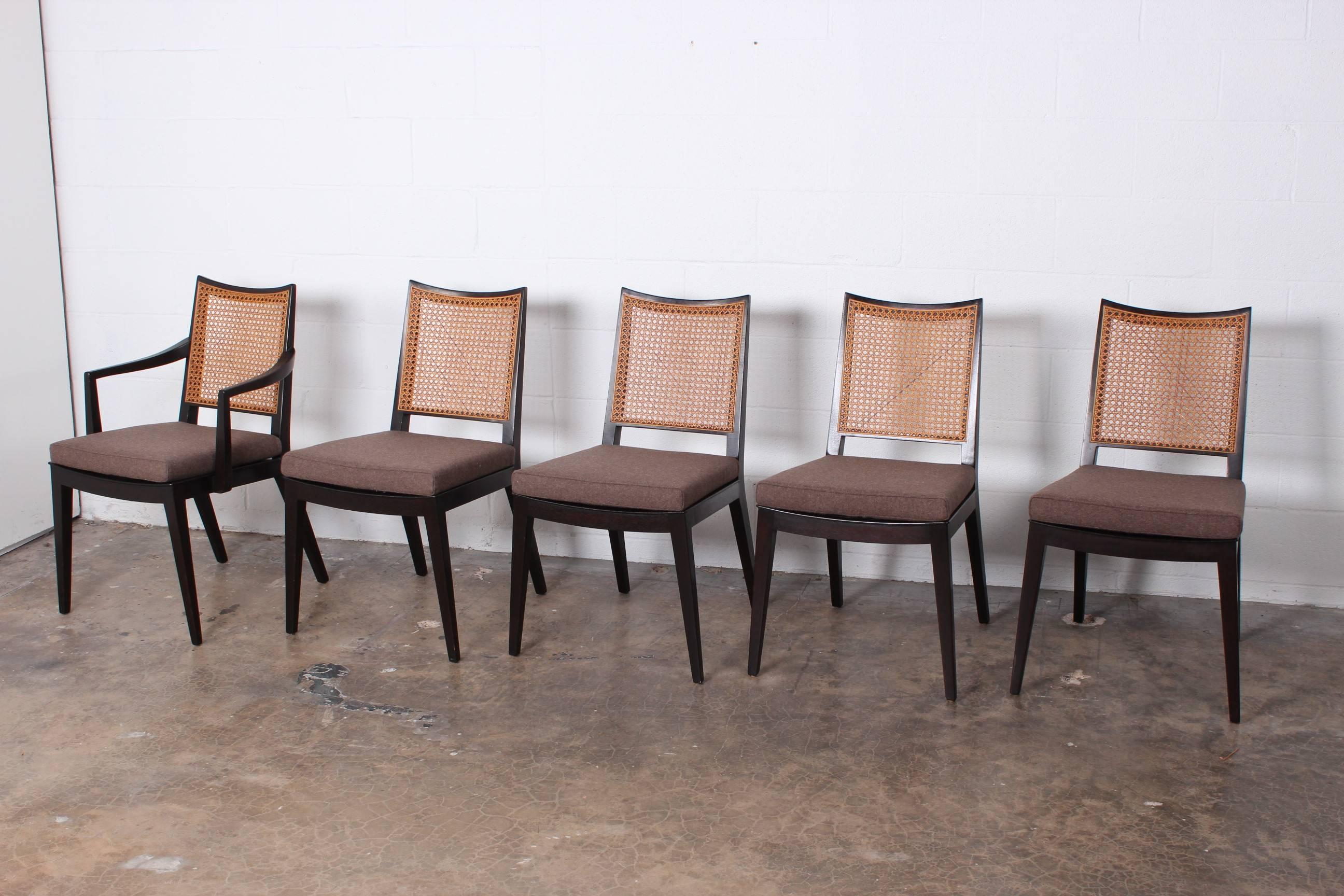Set of Ten Dining Chairs by Edward Wormley for Dunbar 2