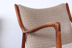Pair of Teak NV-45 Lounge Chairs by Finn Juhl