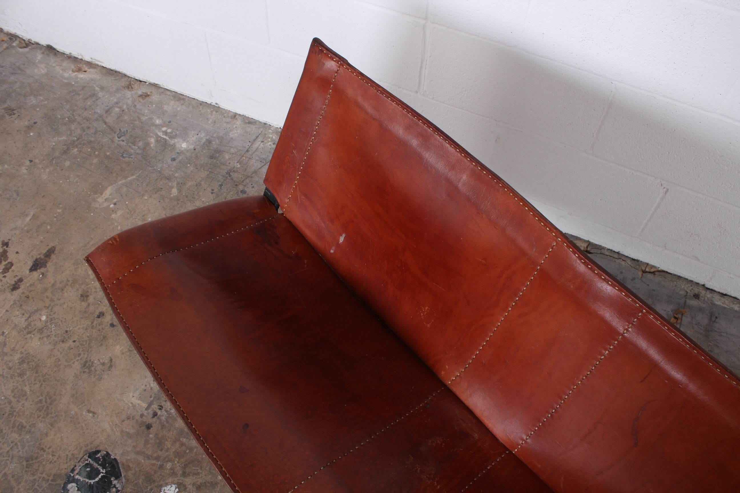 Leather Bench by Max Gottschalk 5