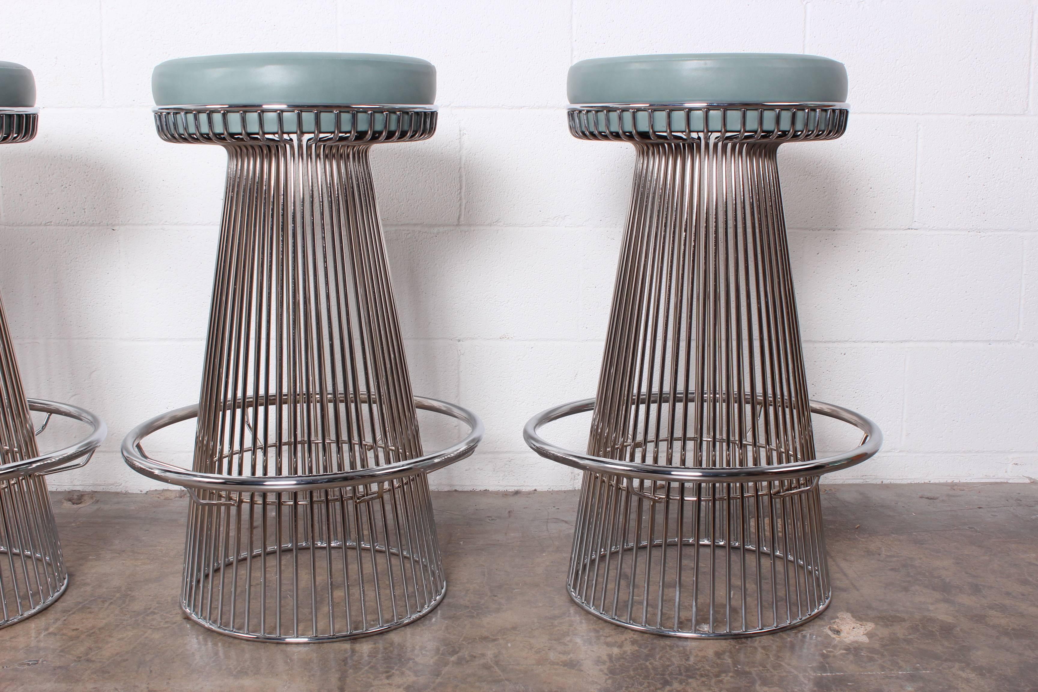 Set of Four Chrome Barstools 4