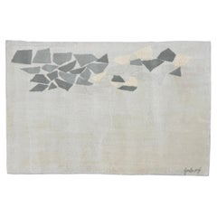 Robert Goodnough: „Development in Grey“ – reliefartiger Wandteppich aus Wolle