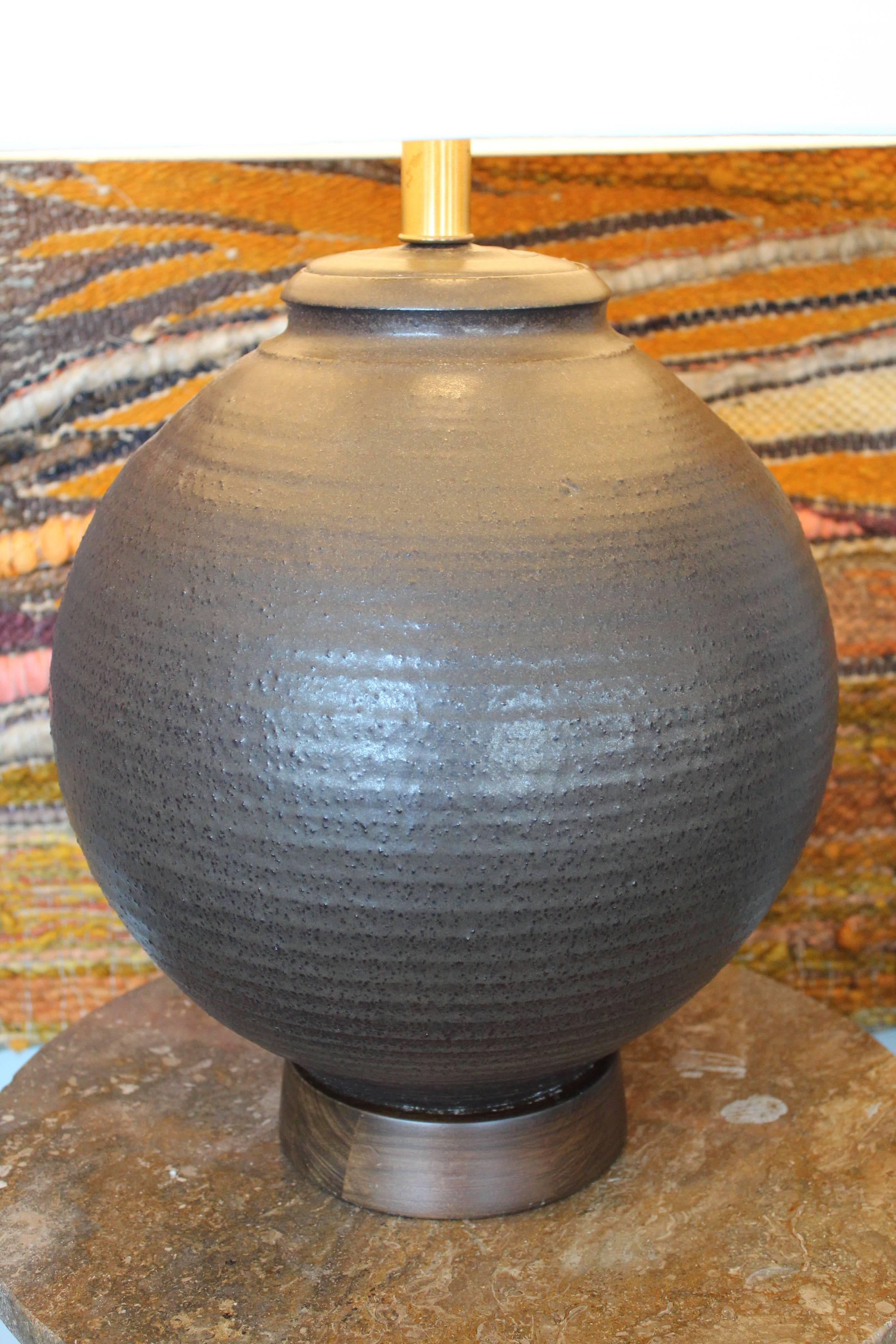 Large Ceramic Table Lamp by Affiliated Craftsman 3