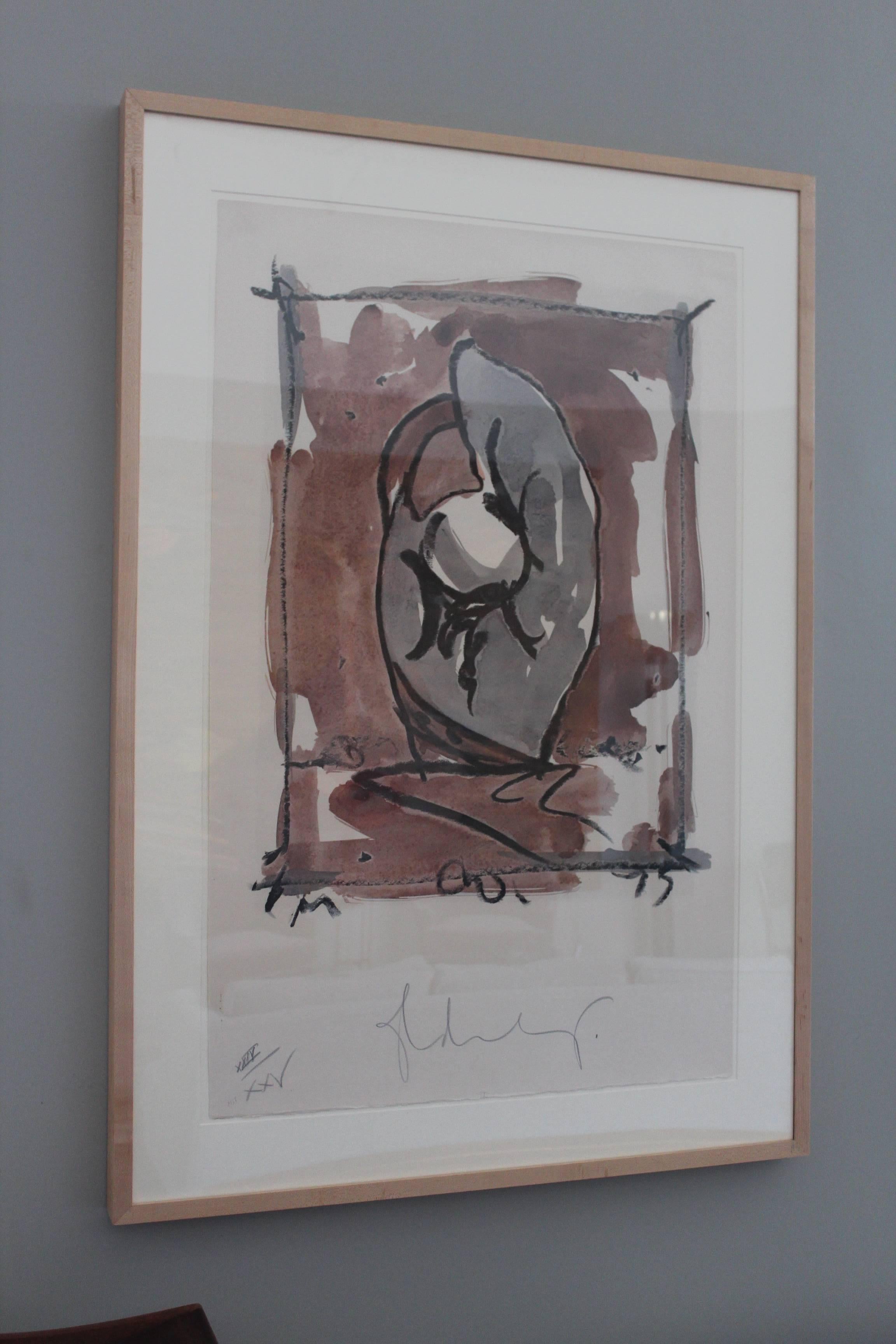 Claes Oldenburg, Study for Standing Mitt, 1976 1