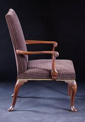 Pair of 18th Century English George II Period Gainsborough Library Armchairs