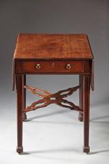 Very Fine English Chippendale Mahogany Pembroke, circa 1760
