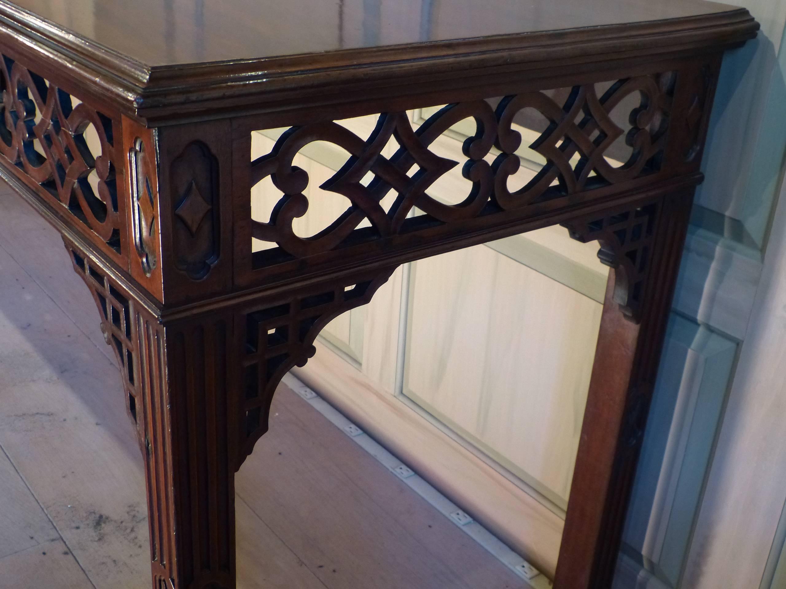 Neoclassical Exceptional Chippendale Period Table