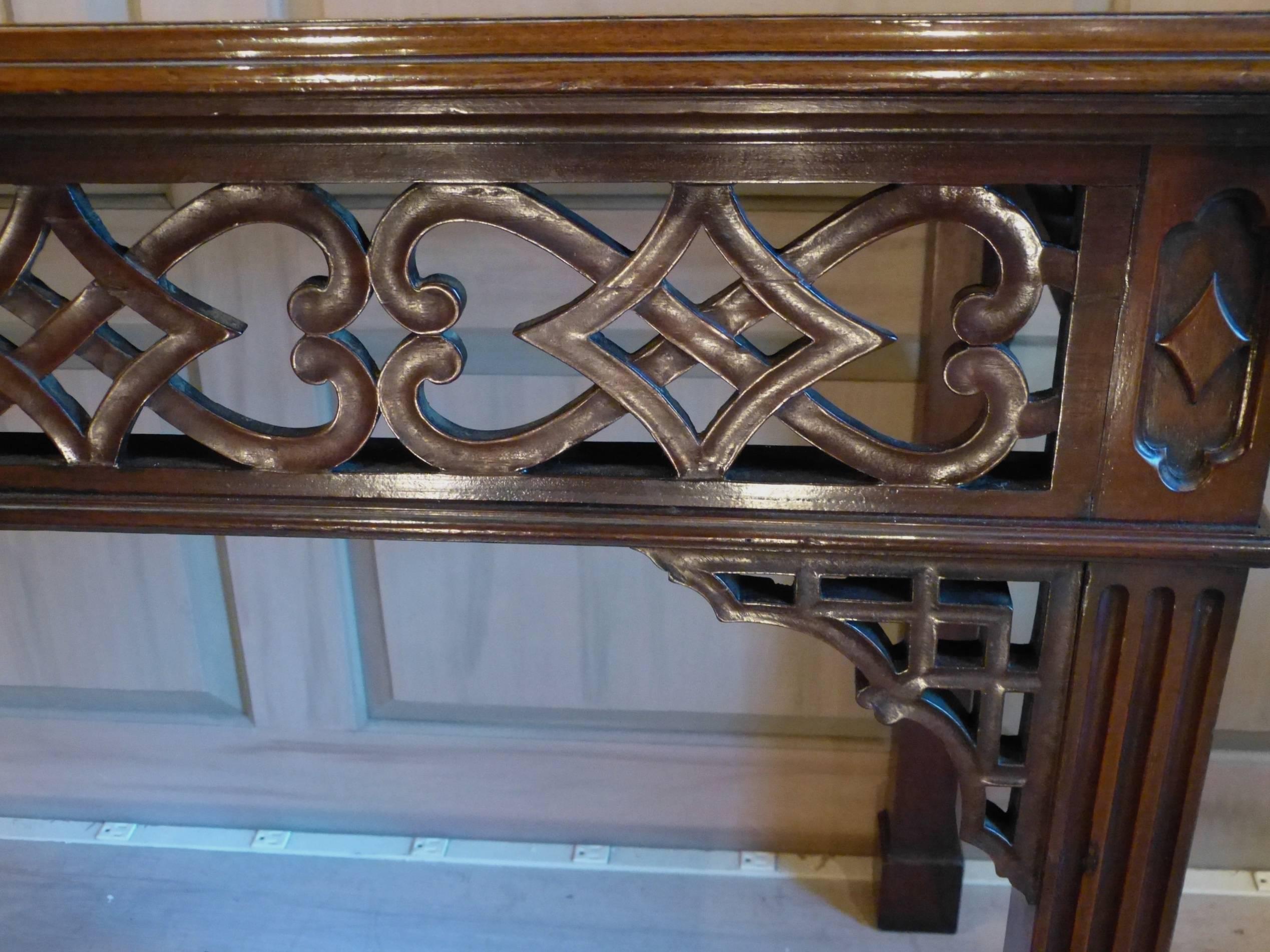 Great Britain (UK) Exceptional Chippendale Period Table