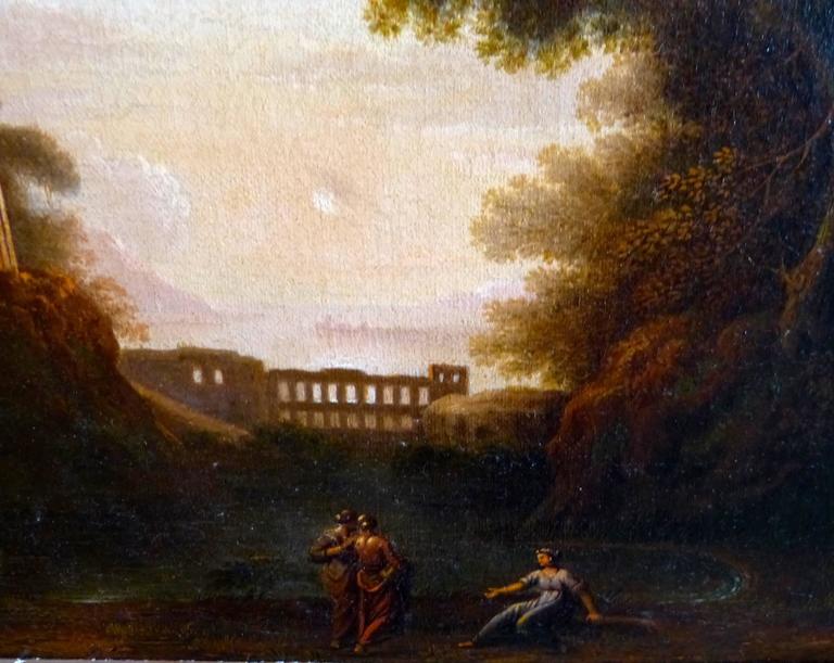 18th Century and Earlier Follower of Claude Lorrain Painting For Sale