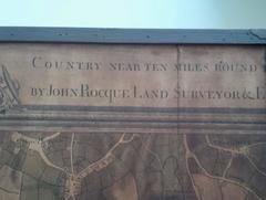 Original Map of London by John Rocque, 1741-1745