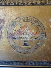 Etruscan Style Fresco Panel on Gold Leaf