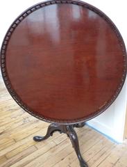Large George III Mid-18th Century Tripod Tilt-Top Table