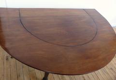 George III Neoclassical Mahogany Wine Table