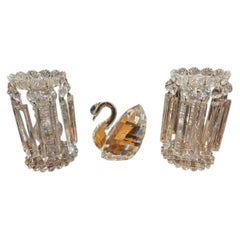 Pair of Crystal Candlesticks