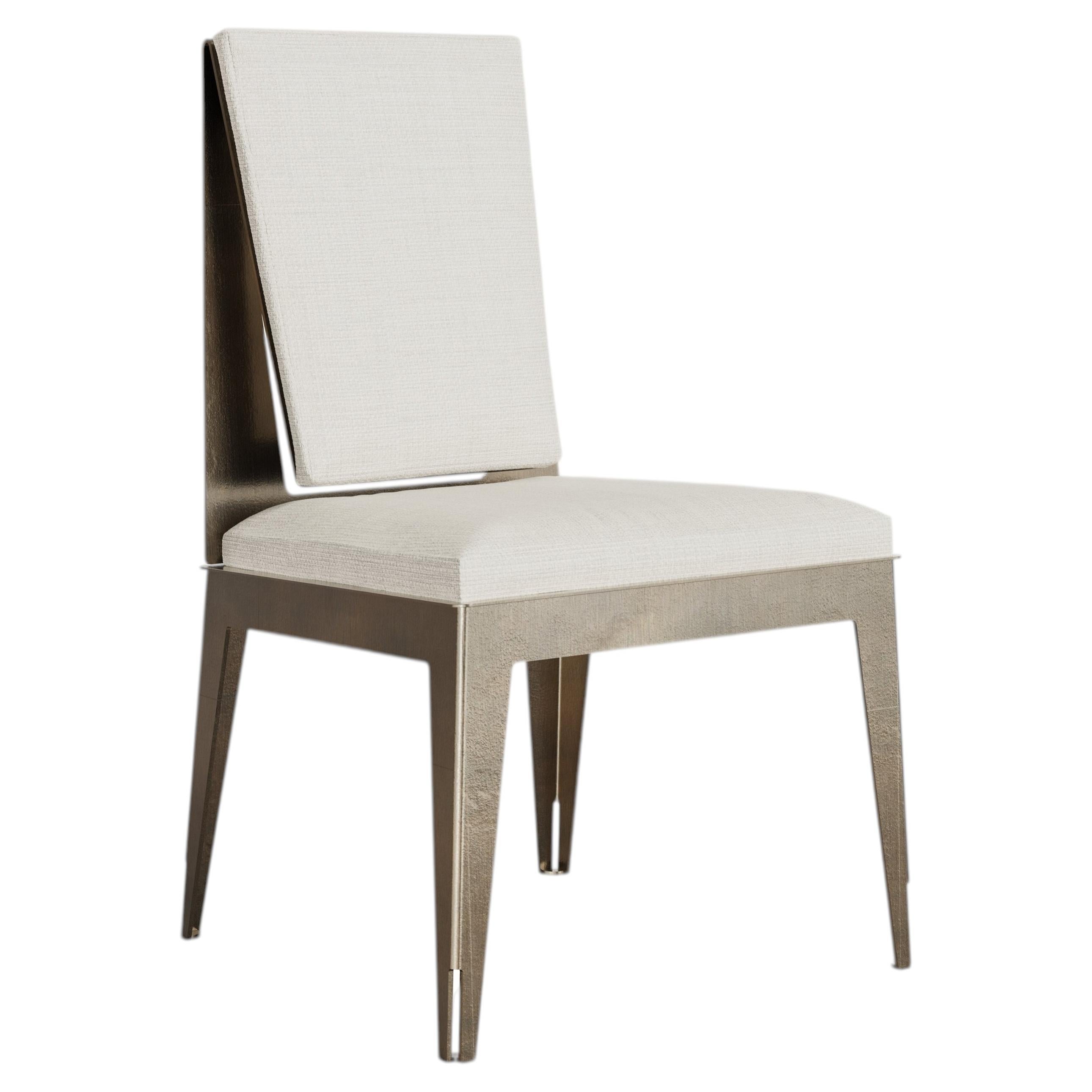 West Coast Dining Chair, Modern Design, Bronze