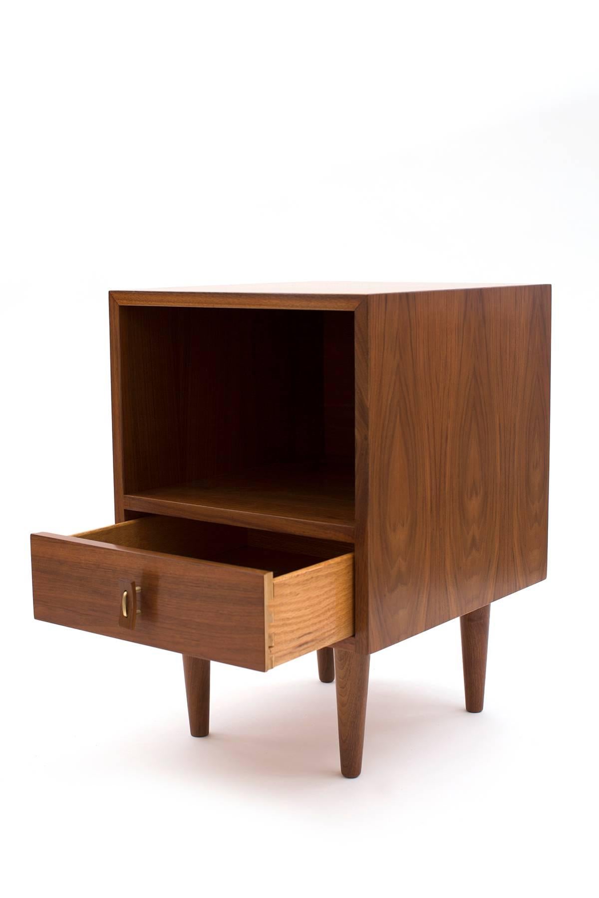 Mid-Century Modern Stanley Young Glenn of California Walnut Nightstands