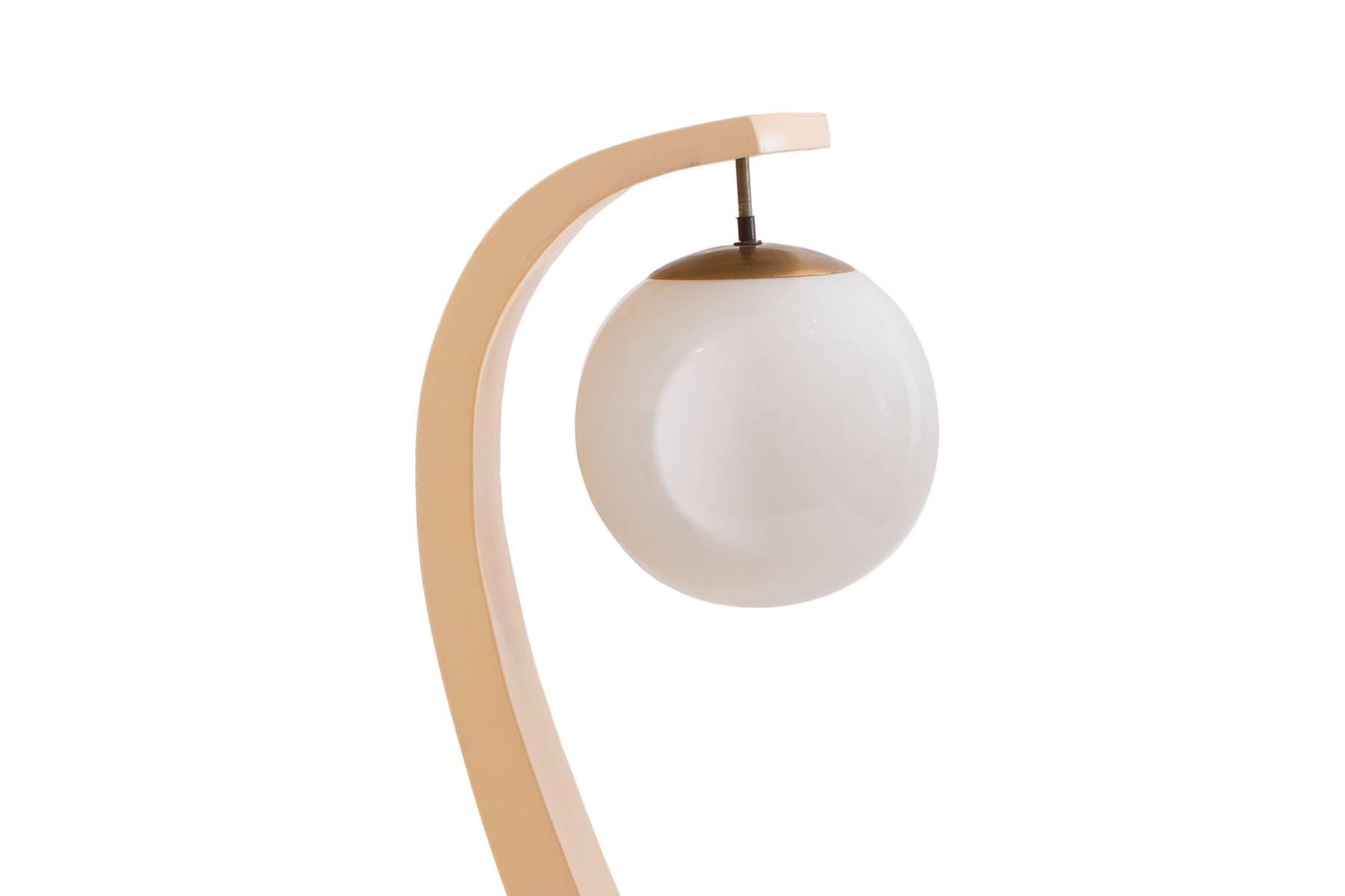 1970s sculptural cobra lamp