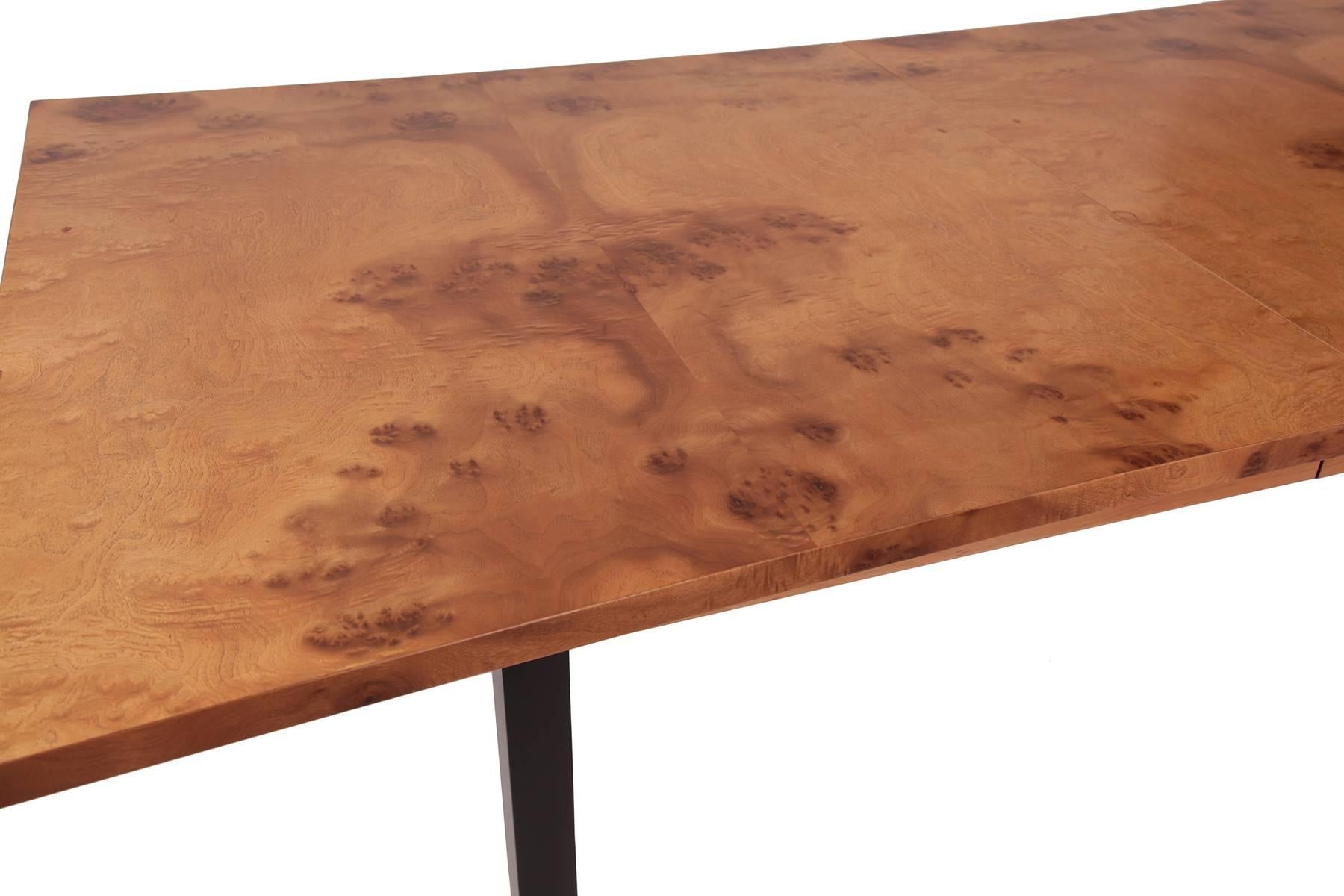 Phenomenal Figural Burl Wood Dining Table by Romweber In Excellent Condition In Phoenix, AZ