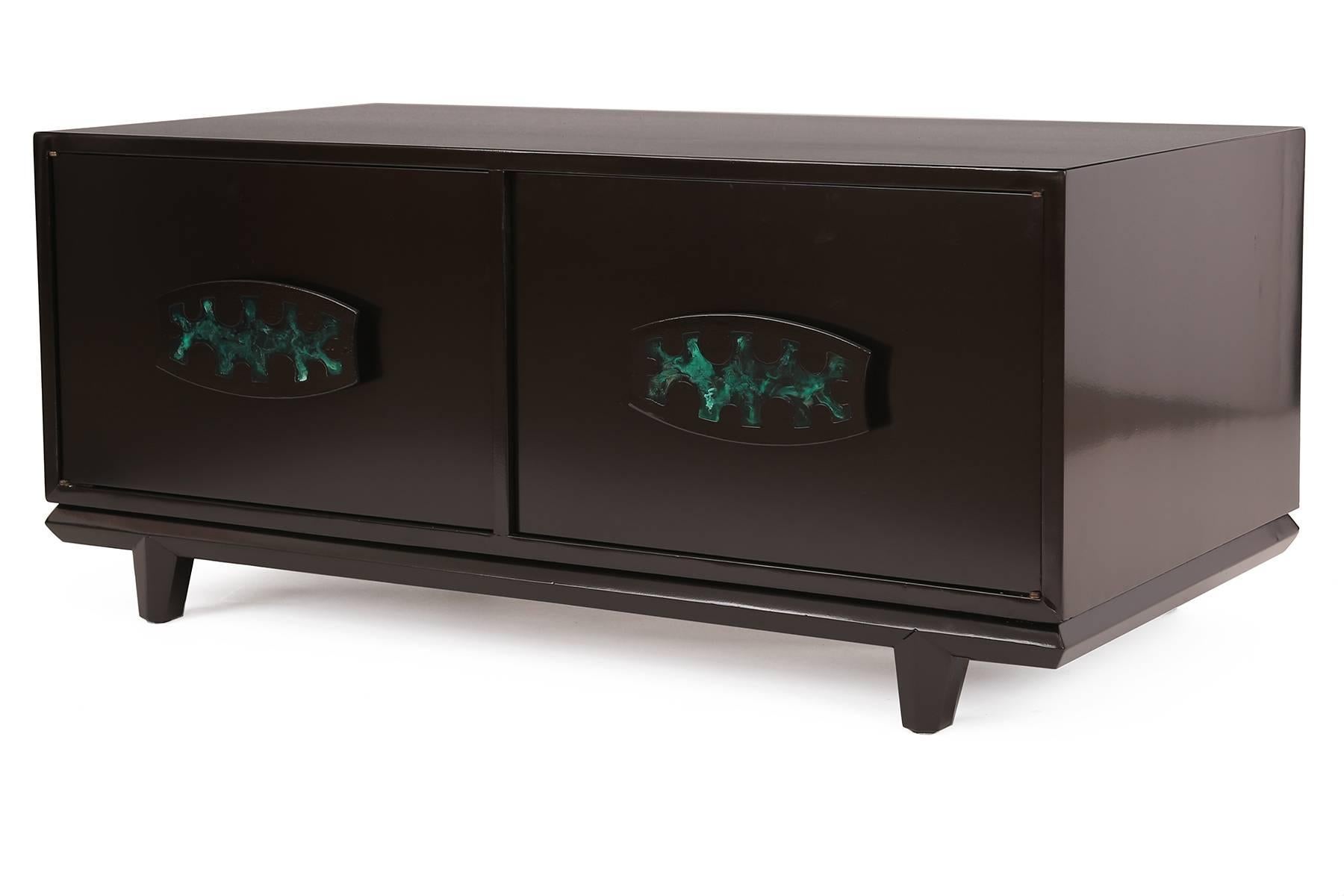 American Ebonized Petite Chest by Monteverdi-Young