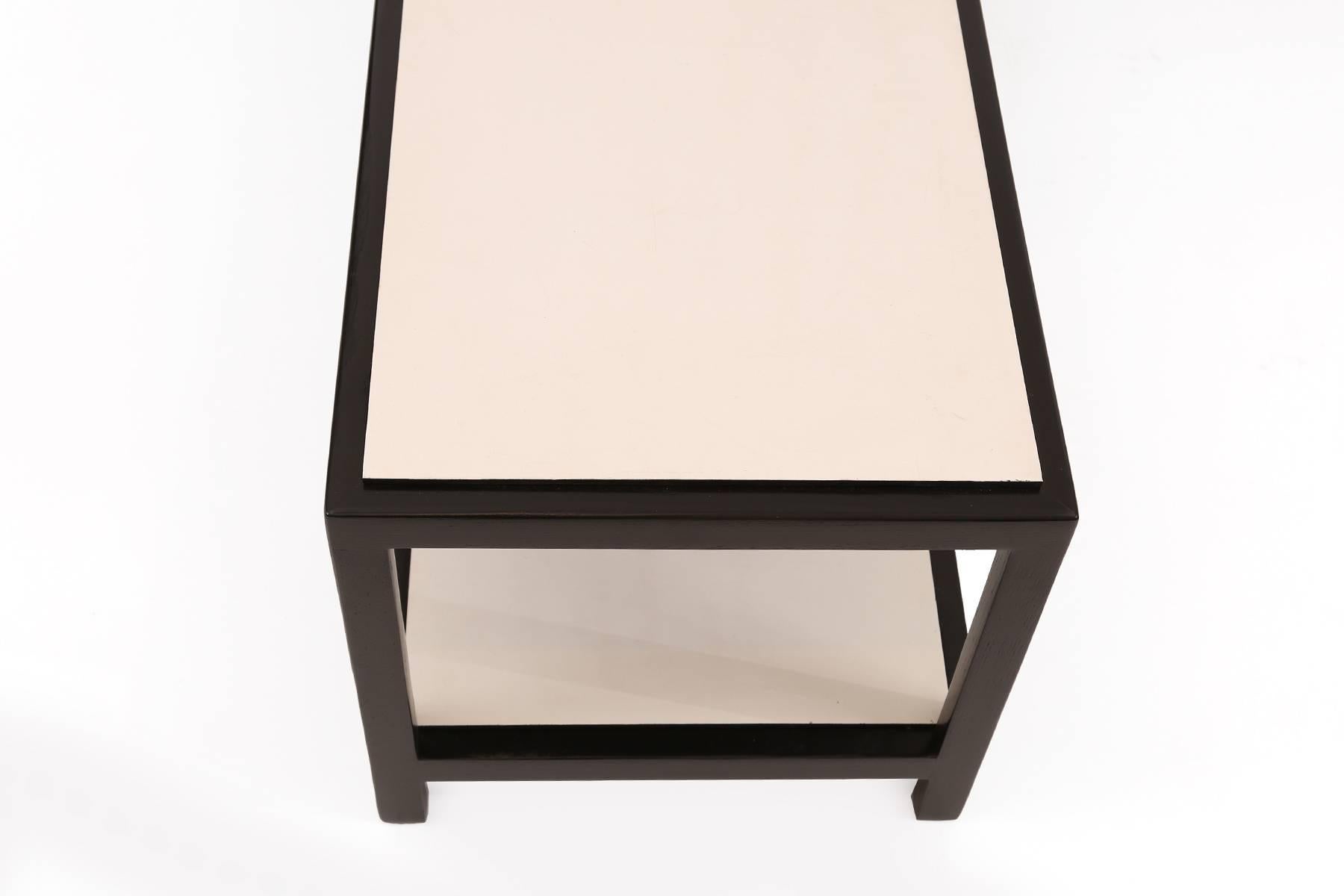 American Interlocking Ebonized Tables by Wormley for Dunbar