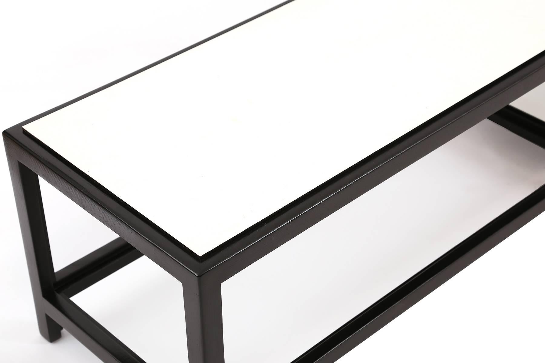 Mid-20th Century Interlocking Ebonized Tables by Wormley for Dunbar