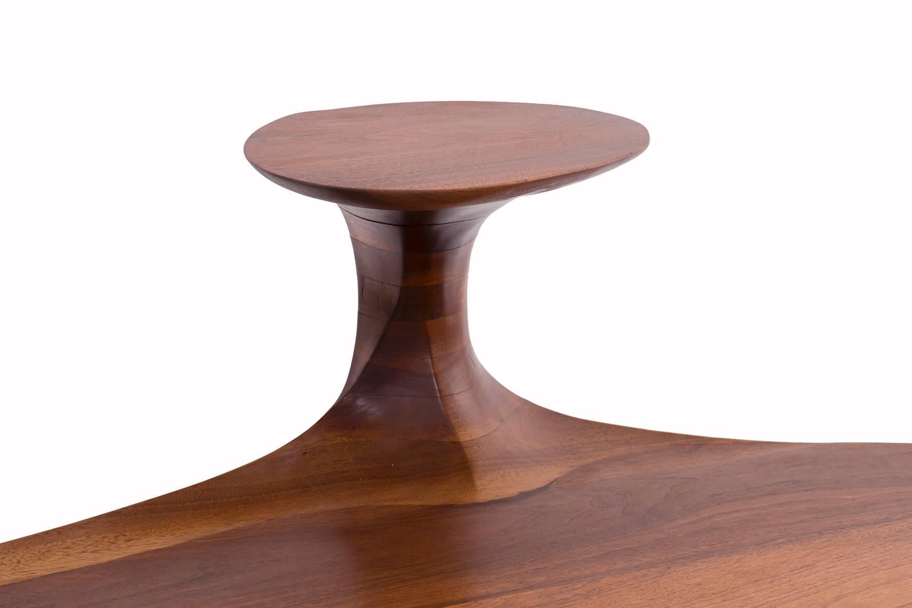 One off Allen Ditson Walnut Cocktail Table 2